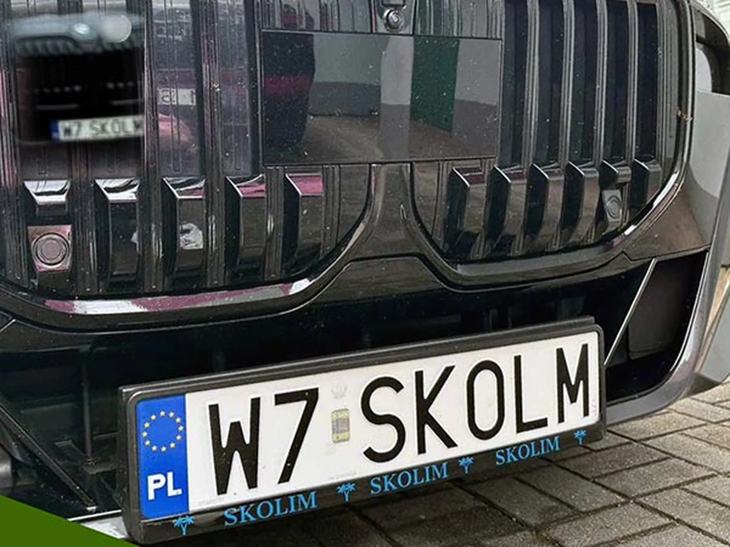 Fajny numer, blacha W7 SKOLM