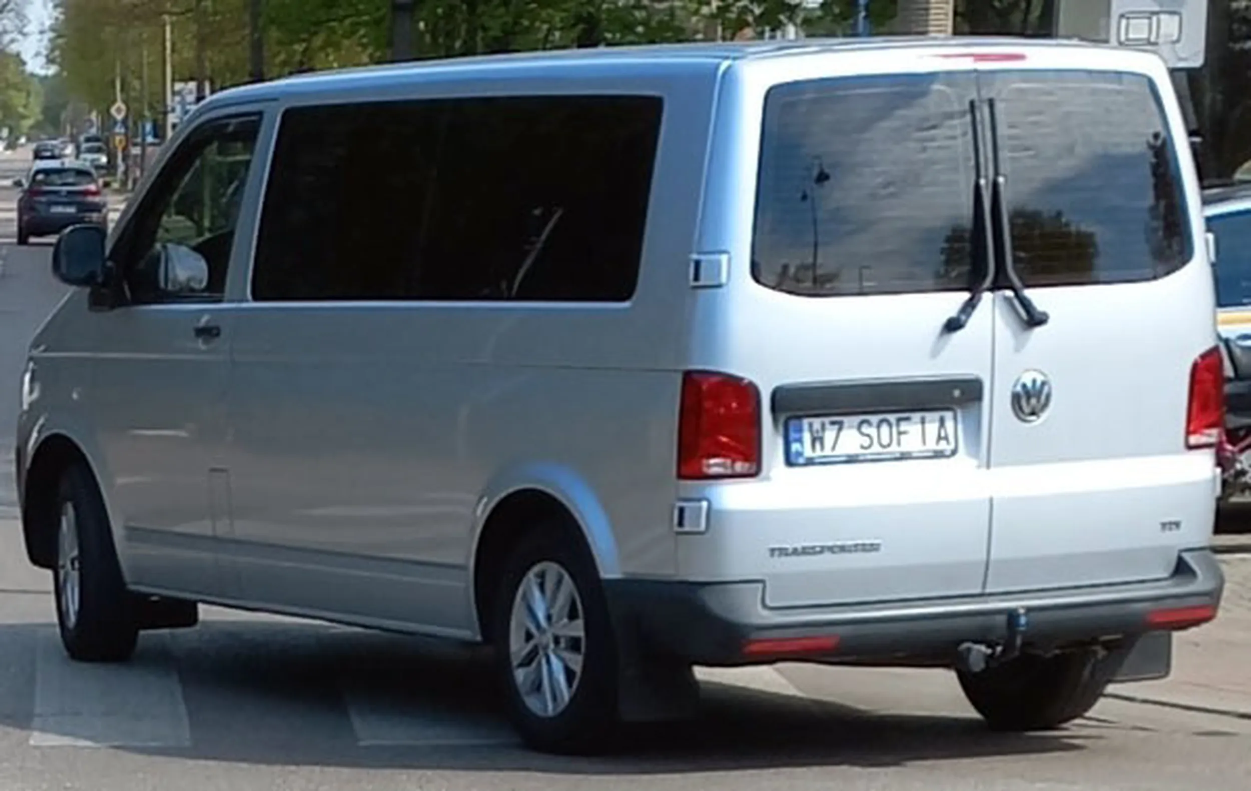 Fajny numer, blacha W7 SOFIA