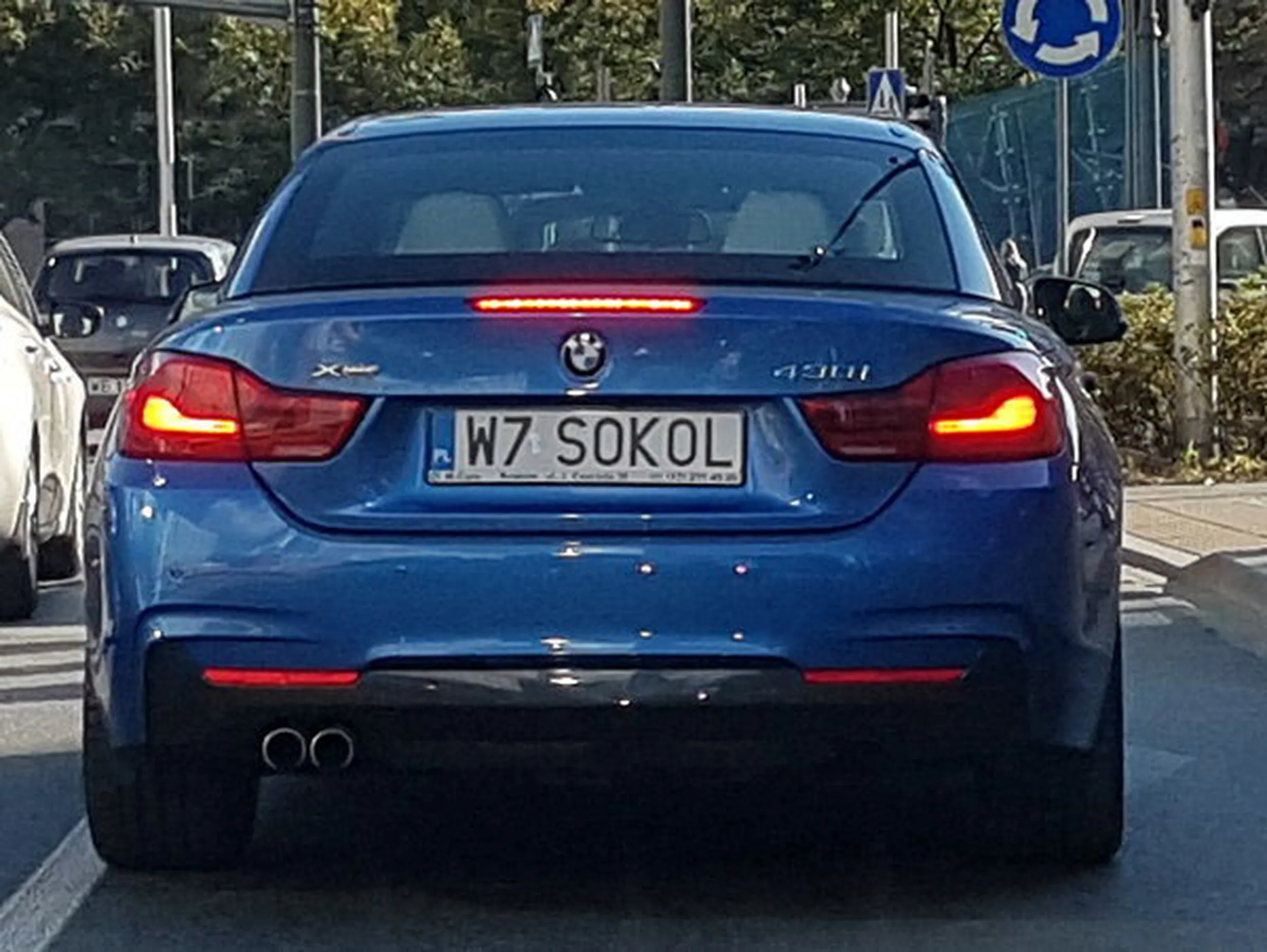 Fajny numer, blacha W7 SOKOL