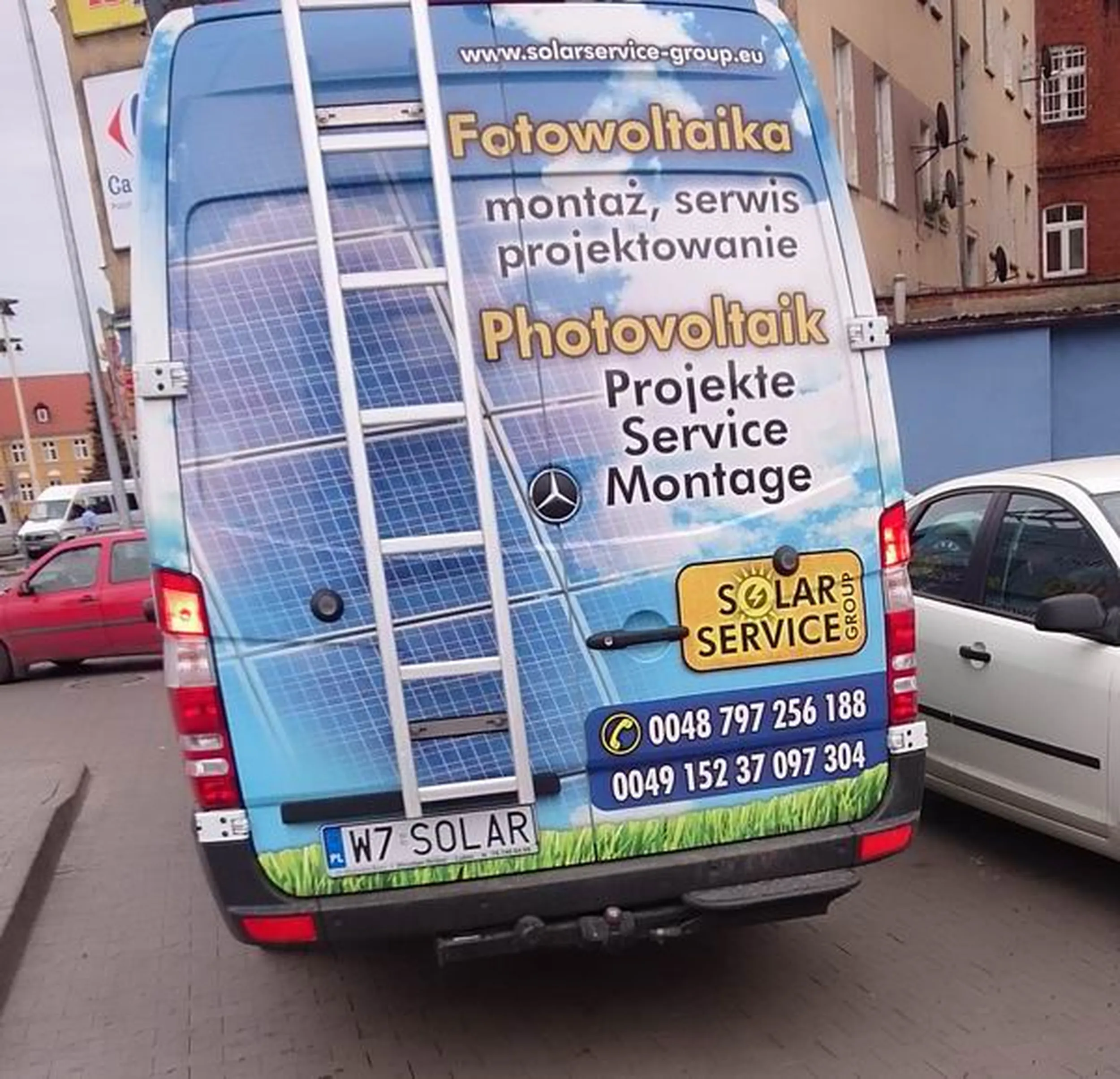 Fajny numer, blacha W7 SOLAR