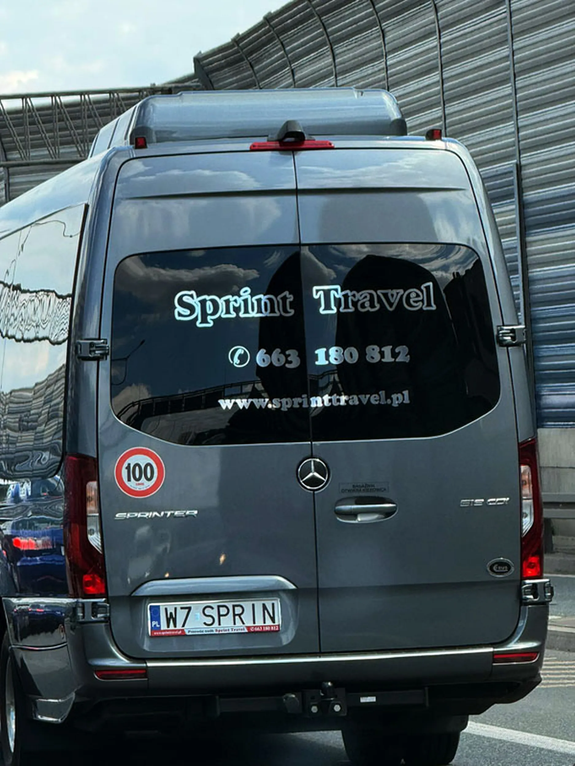 Fajny numer, blacha W7 SPRIN