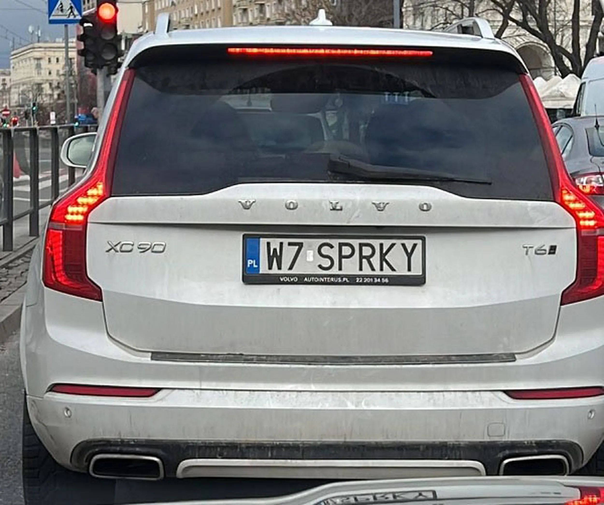 Fajny numer, blacha W7 SPRKY