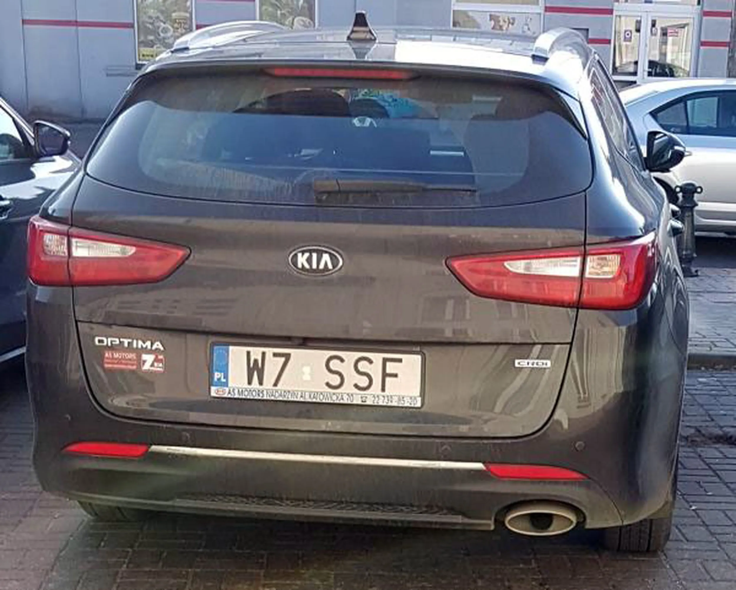 Fajny numer, blacha W7 SSF