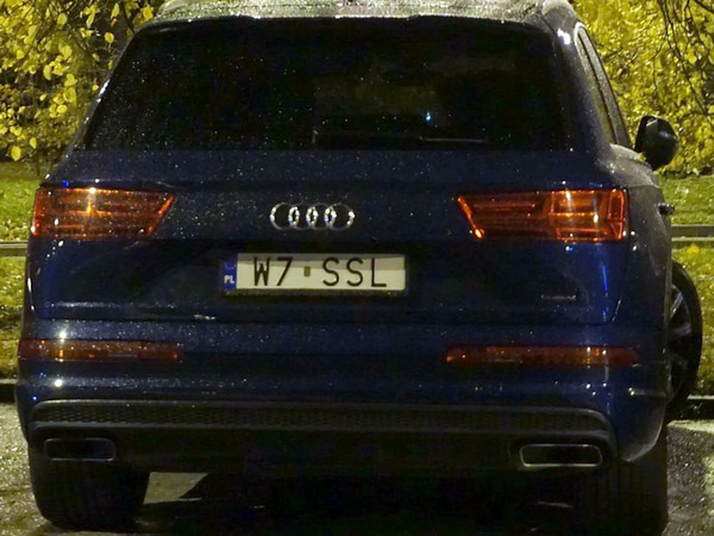 Fajny numer, blacha W7 SSL