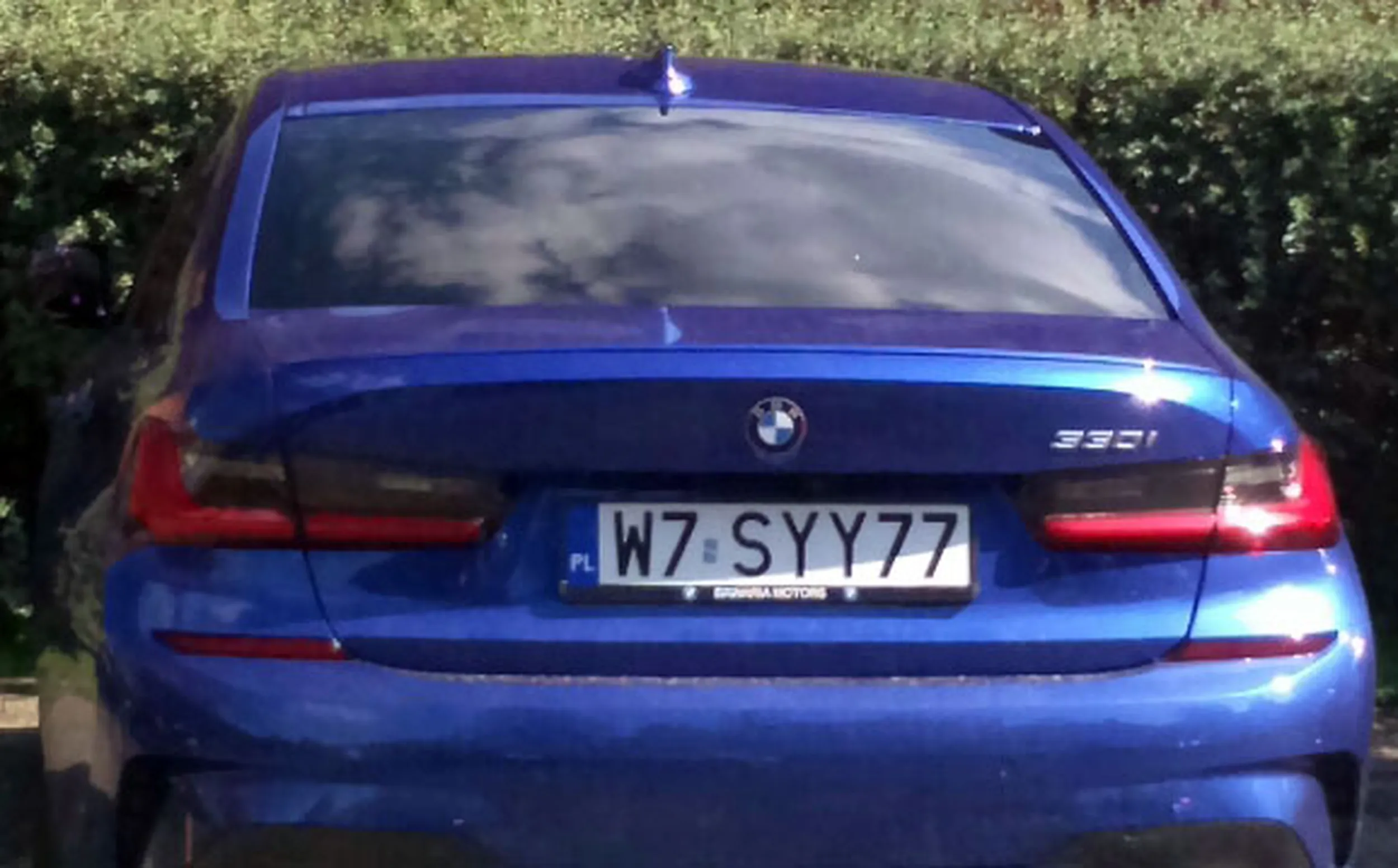 Fajny numer, blacha W7 SYY77