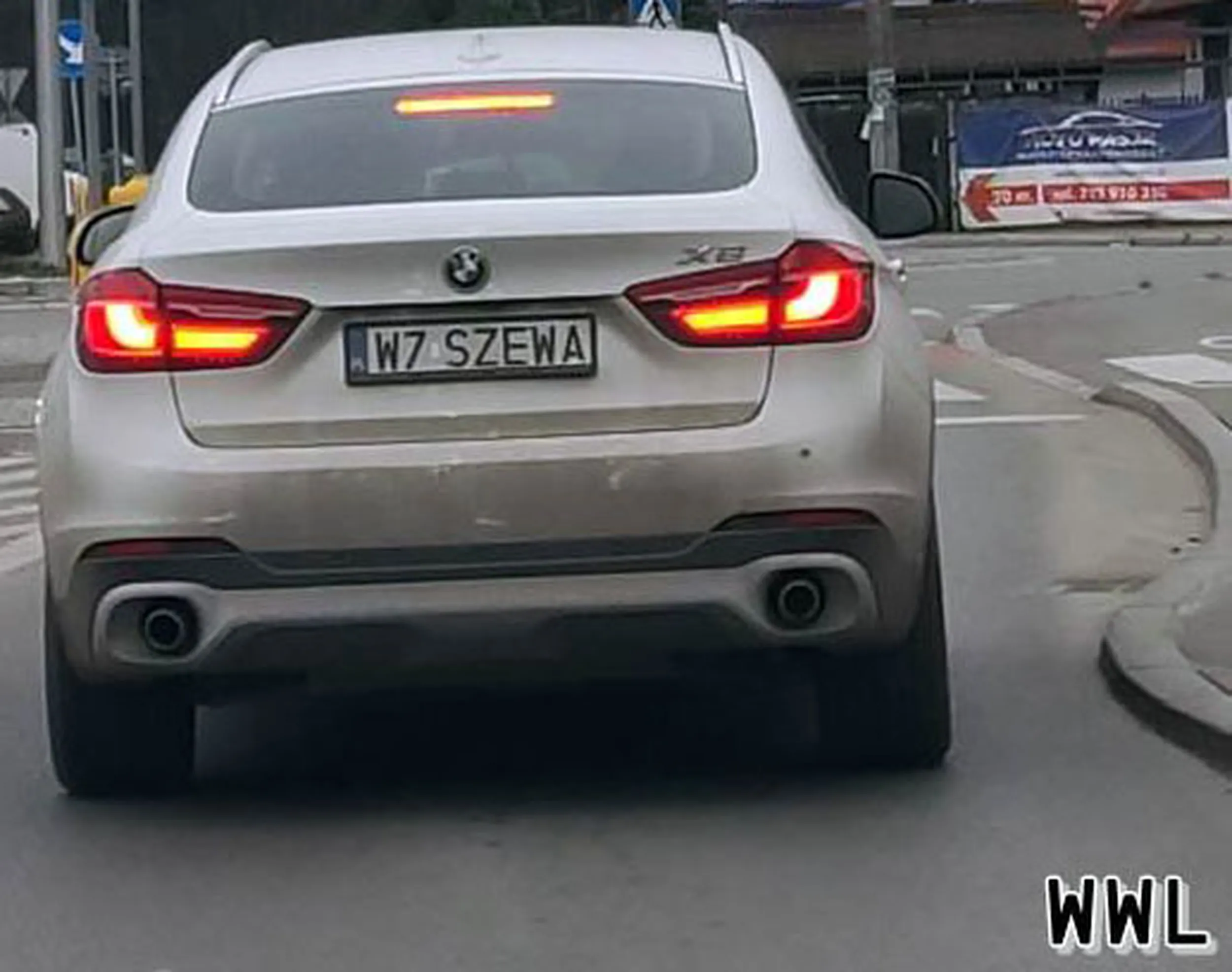 Fajny numer, blacha W7 SZEWA