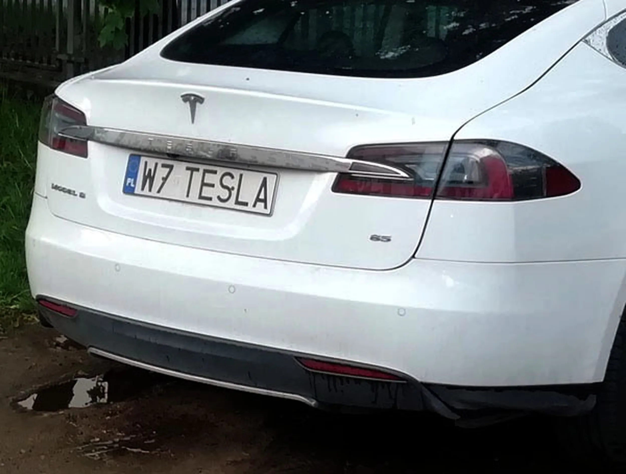 Fajny numer, blacha W7 TESLA