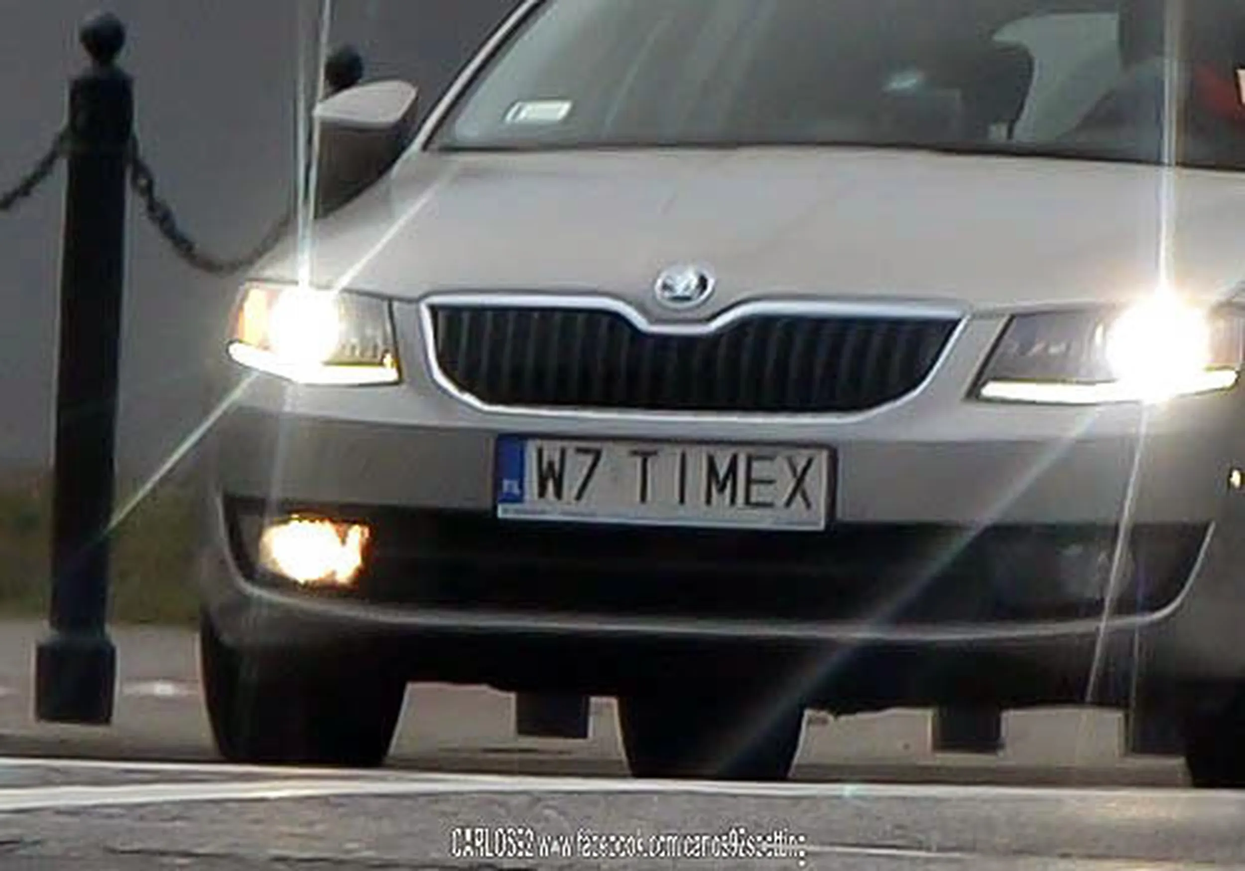 Fajny numer, blacha W7 TIMEX