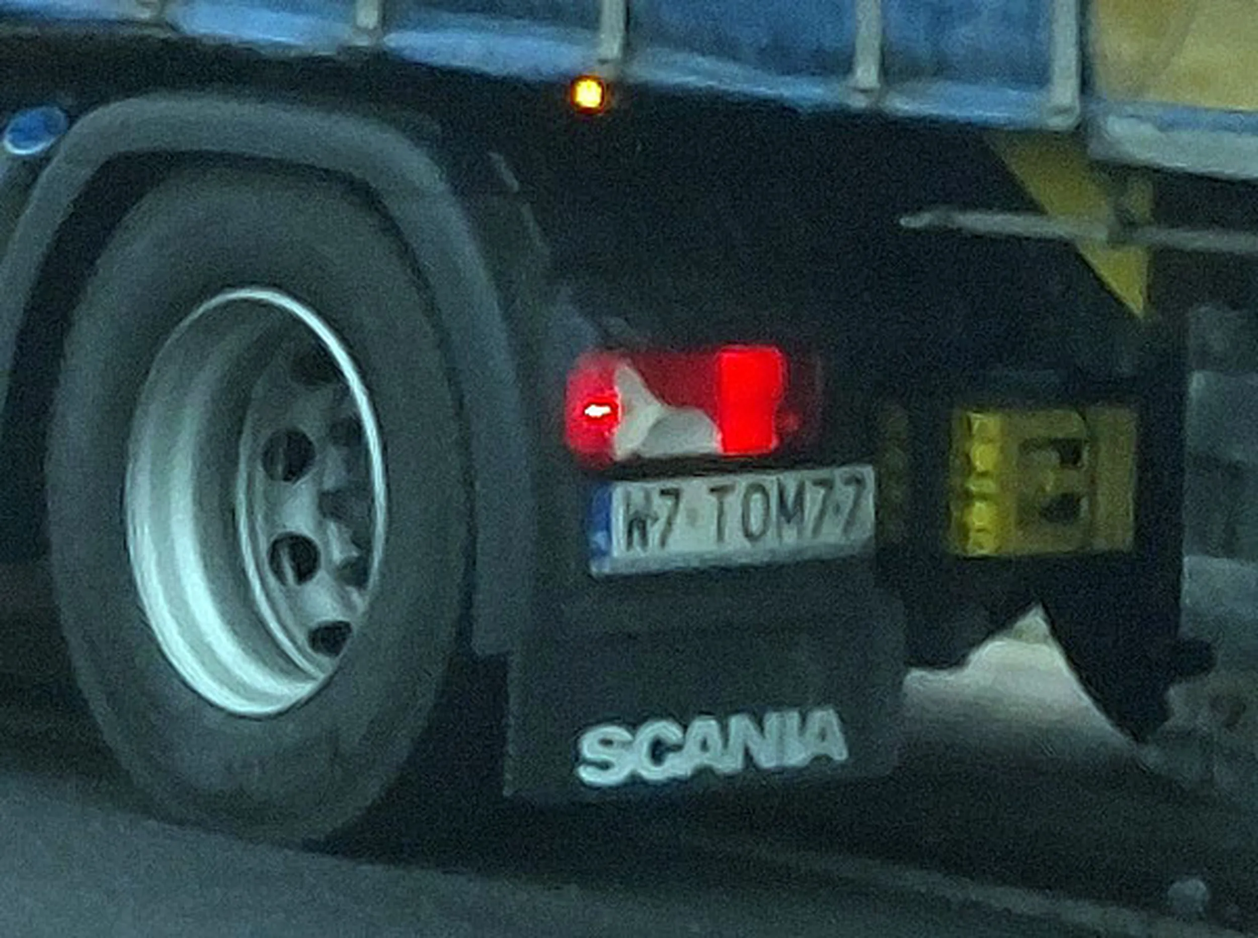 Fajny numer, blacha W7 TOM77