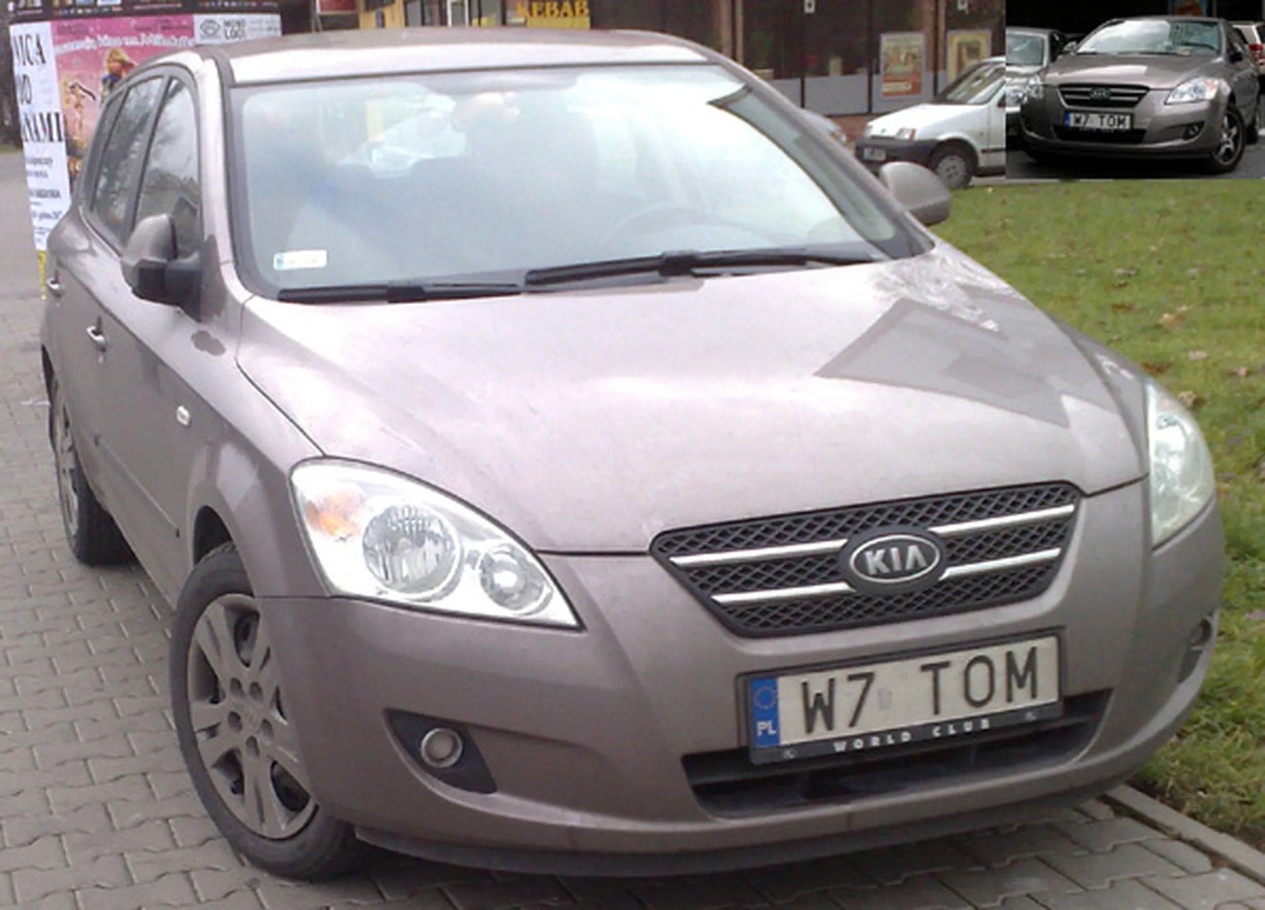 Fajny numer, blacha W7 TOM