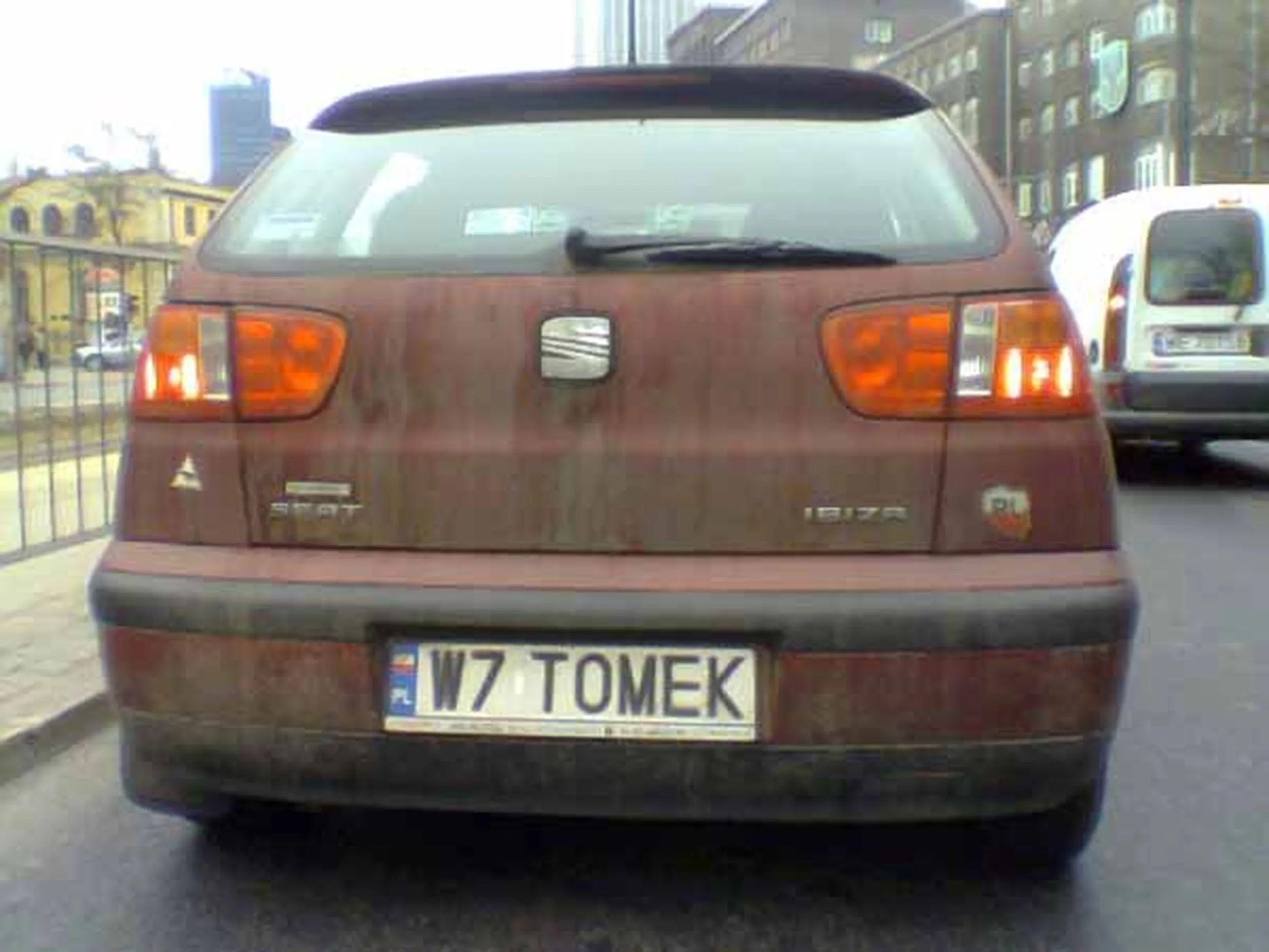 Fajny numer, blacha W7 TOMEK