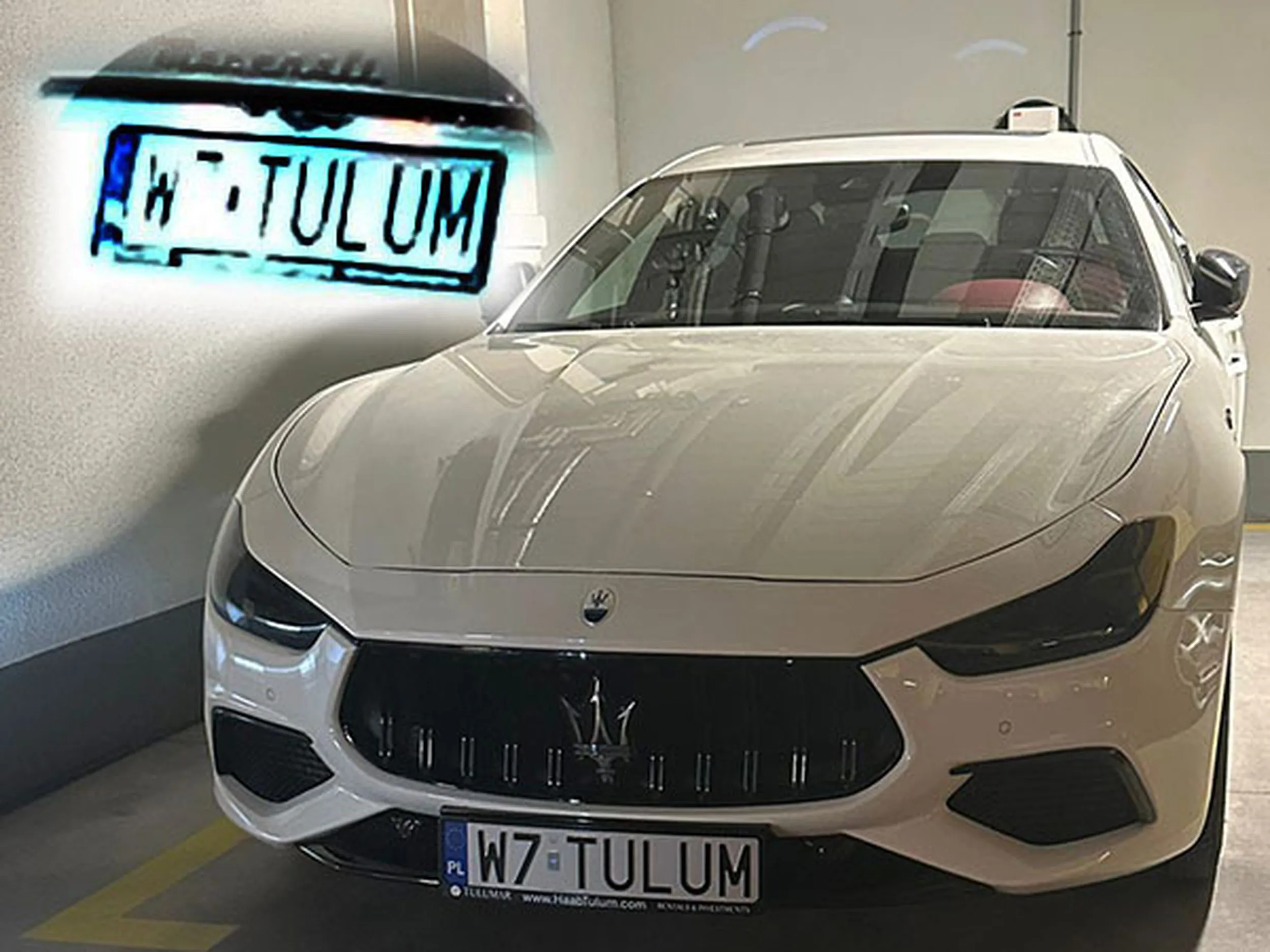 Fajny numer, blacha W7 TULUM