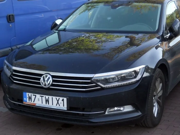 Fajny numer, blacha W7 TWIX1