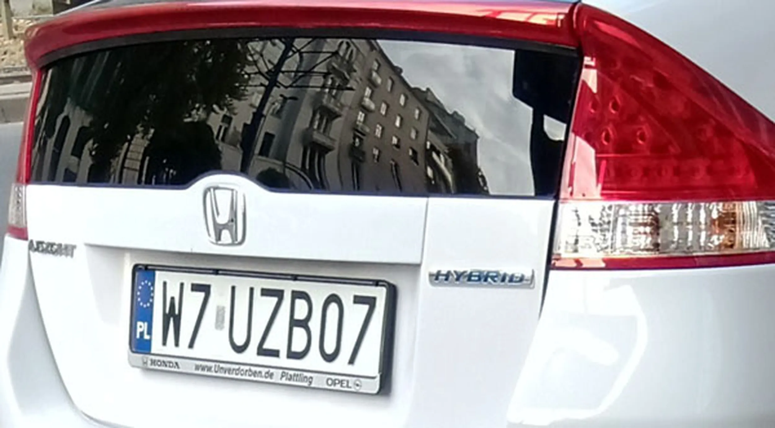 Fajny numer, blacha W7 UZB07