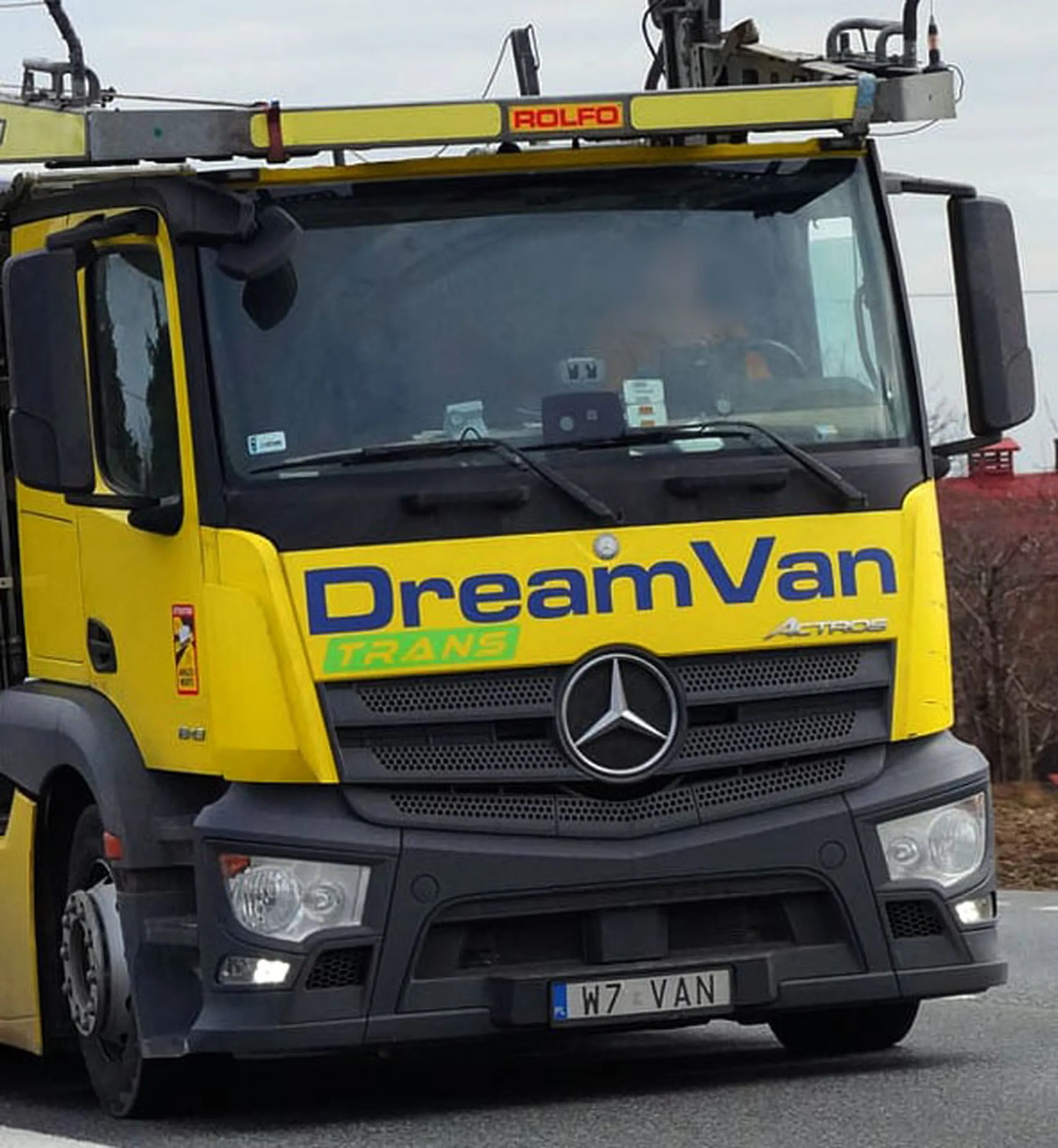 Fajny numer, blacha W7 VAN