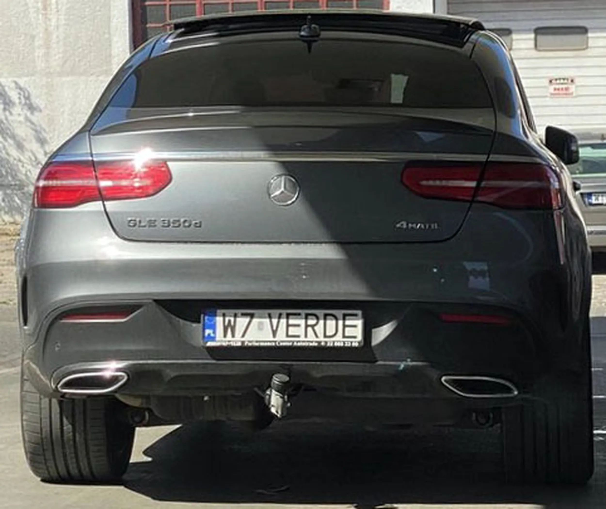 Fajny numer, blacha W7 VERDE