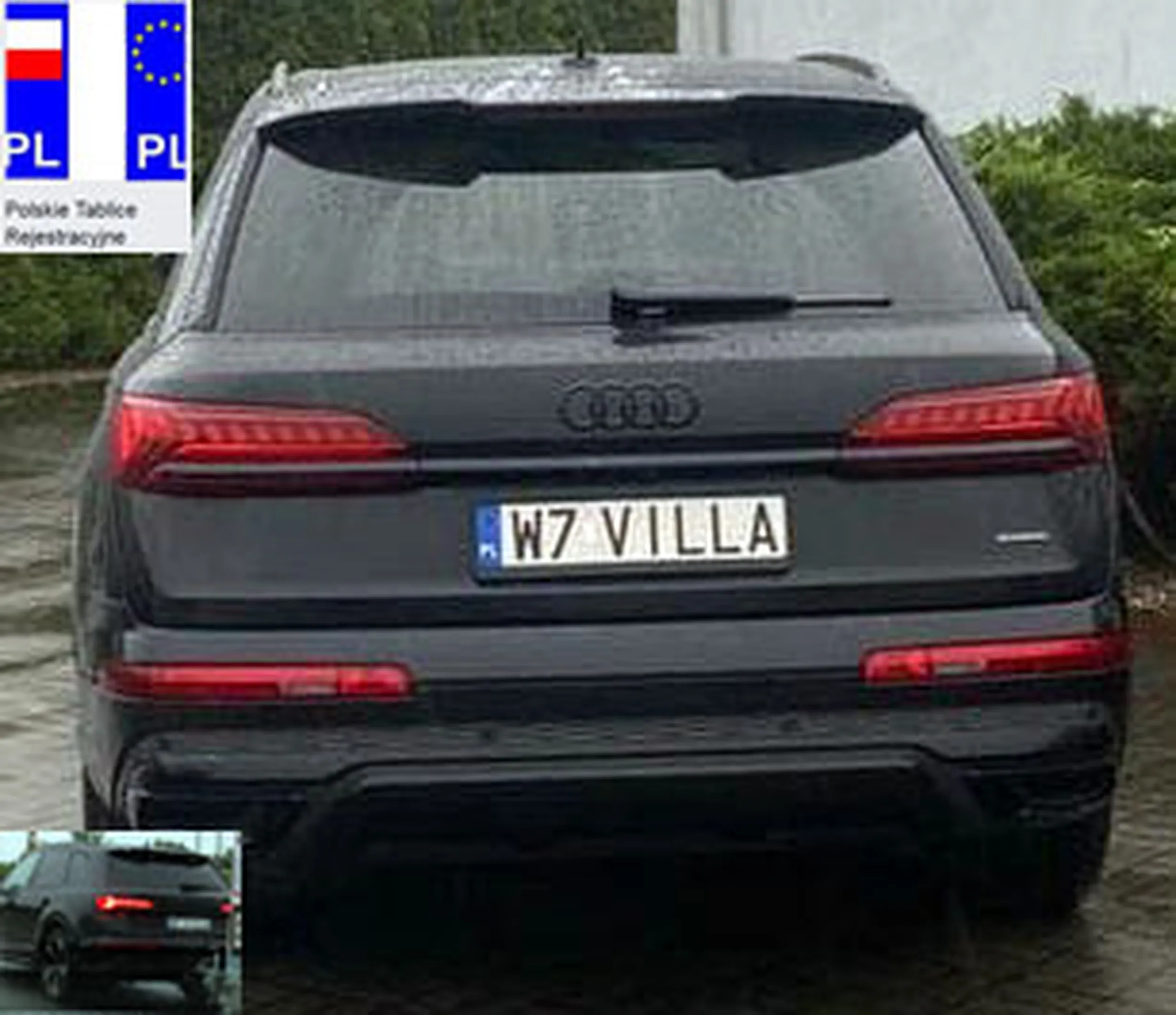 Fajny numer, blacha W7 VILLA