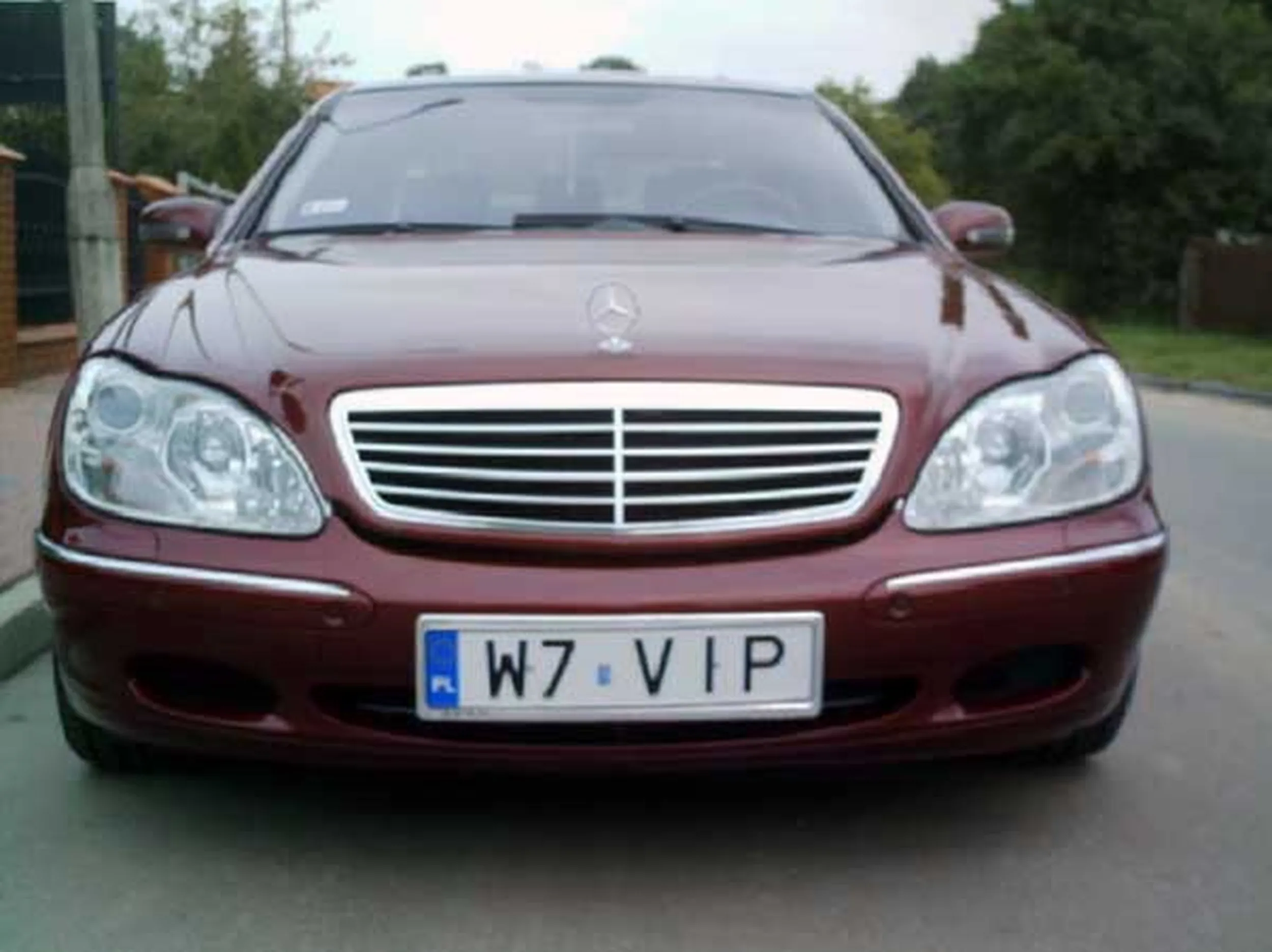 Fajny numer, blacha W7 VIP