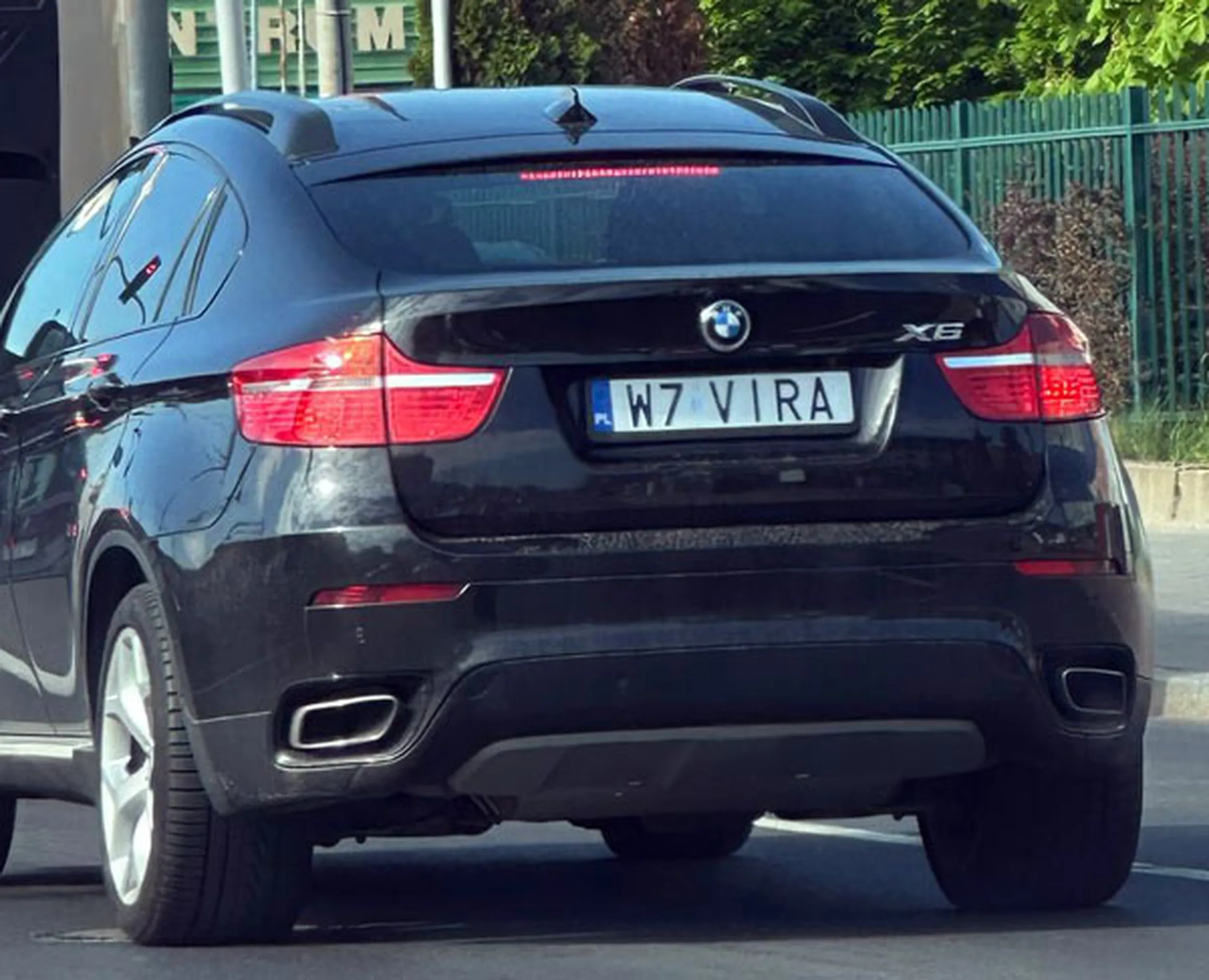 Fajny numer, blacha W7 VIRA