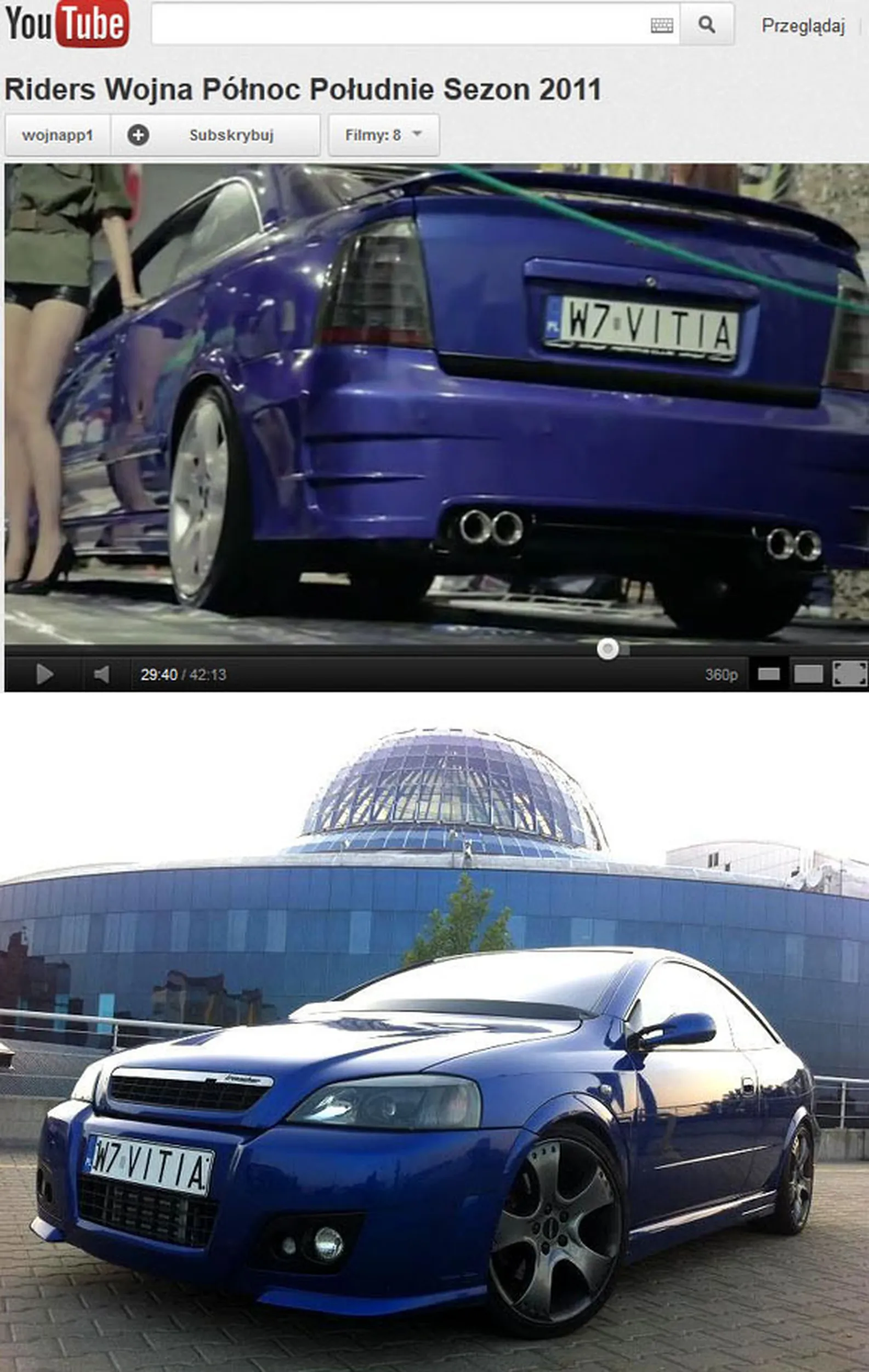 Fajny numer, blacha W7 VITIA