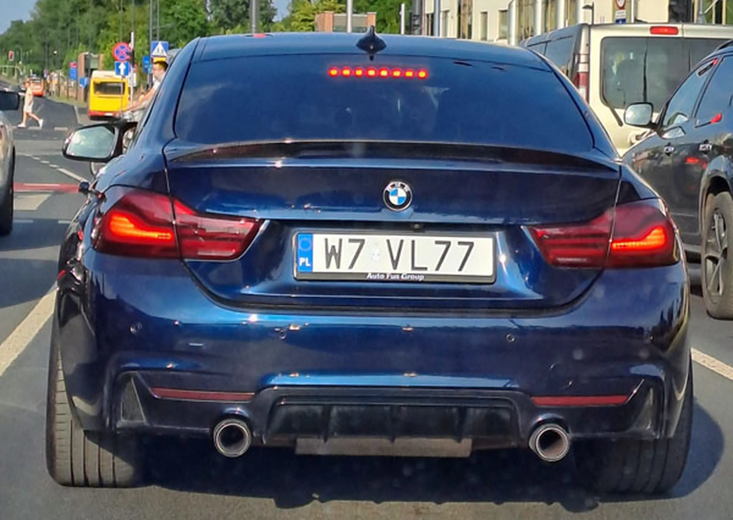 Fajny numer, blacha W7 VL77