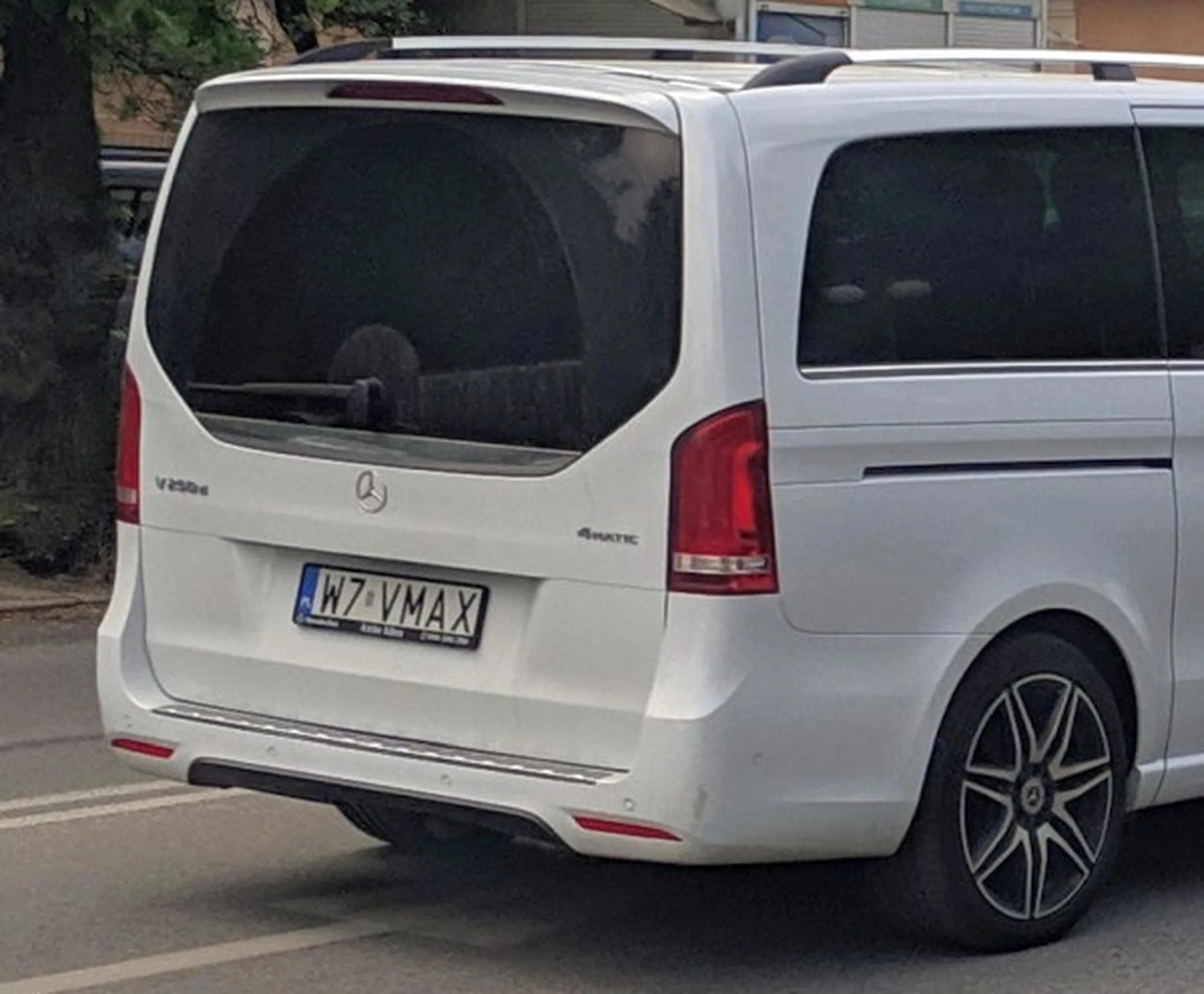 Fajny numer, blacha W7 VMAX