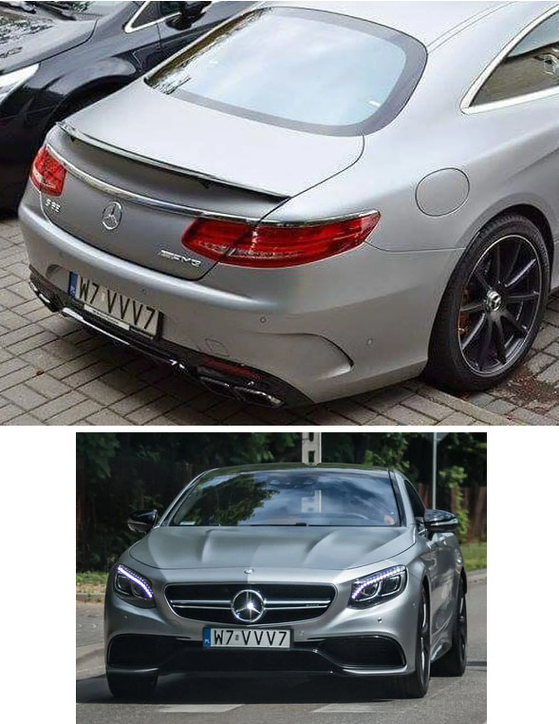 Fajny numer, blacha W7 VVV7