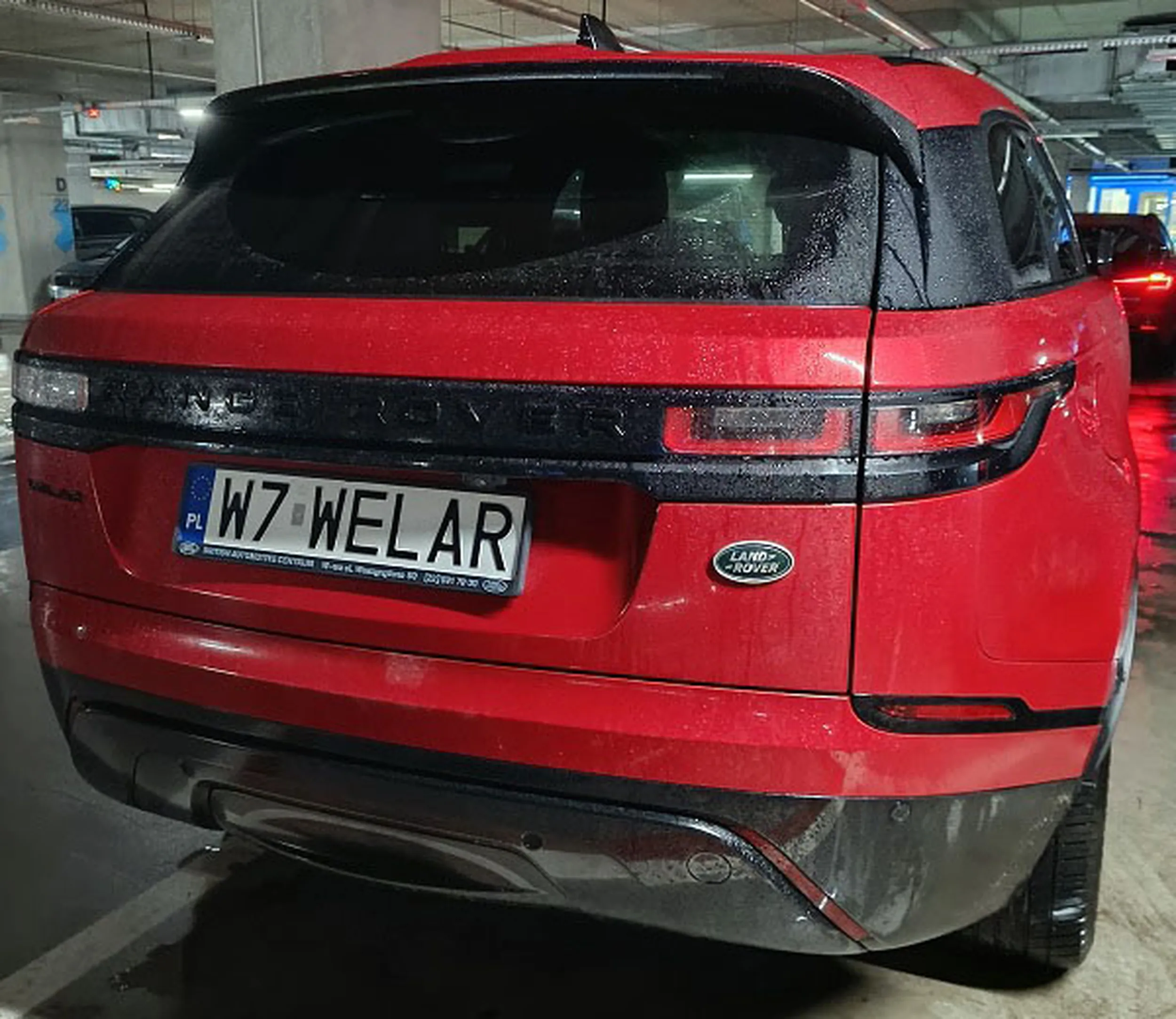 Fajny numer, blacha W7 WELAR