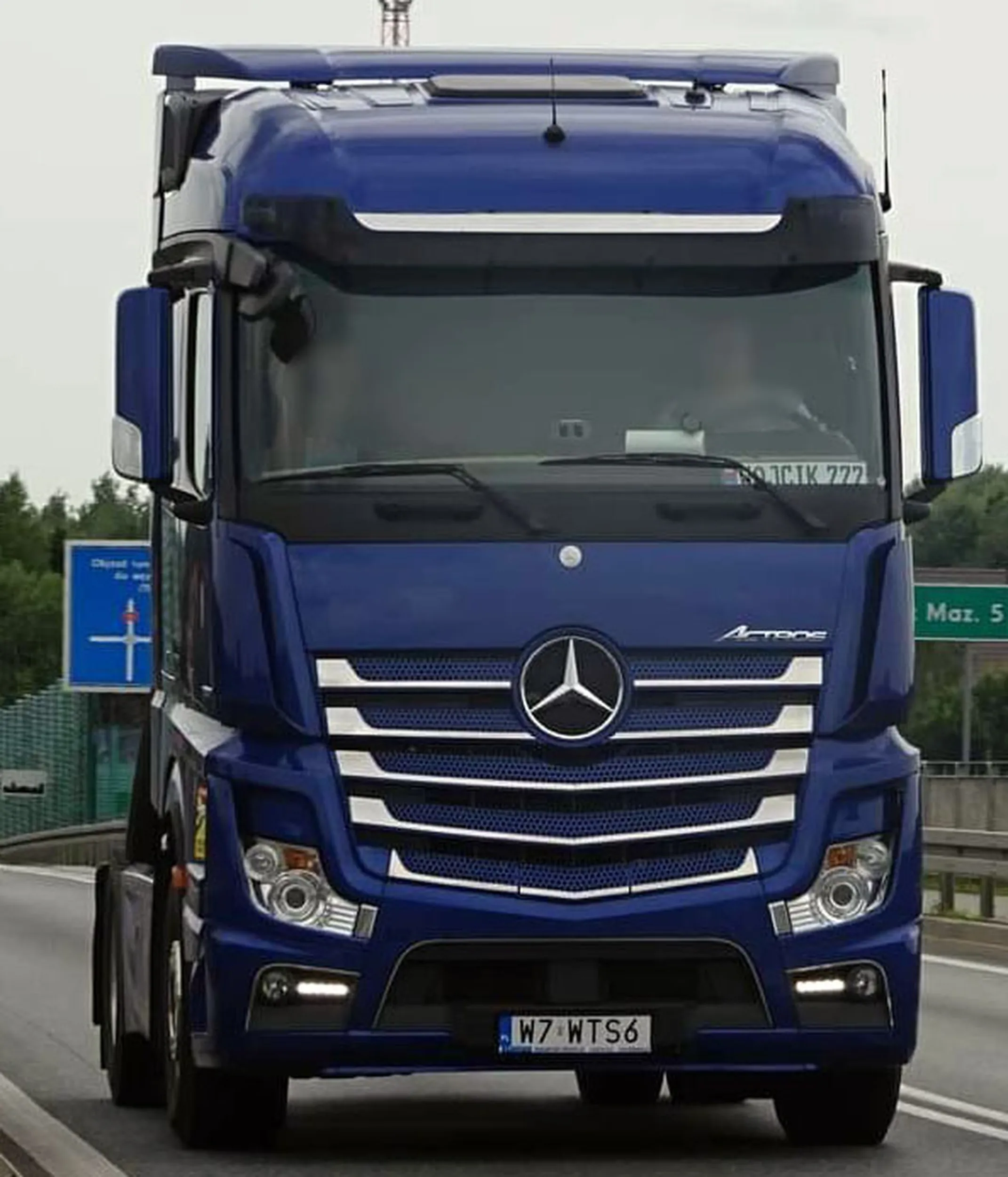 Fajny numer, blacha W7 WTS6