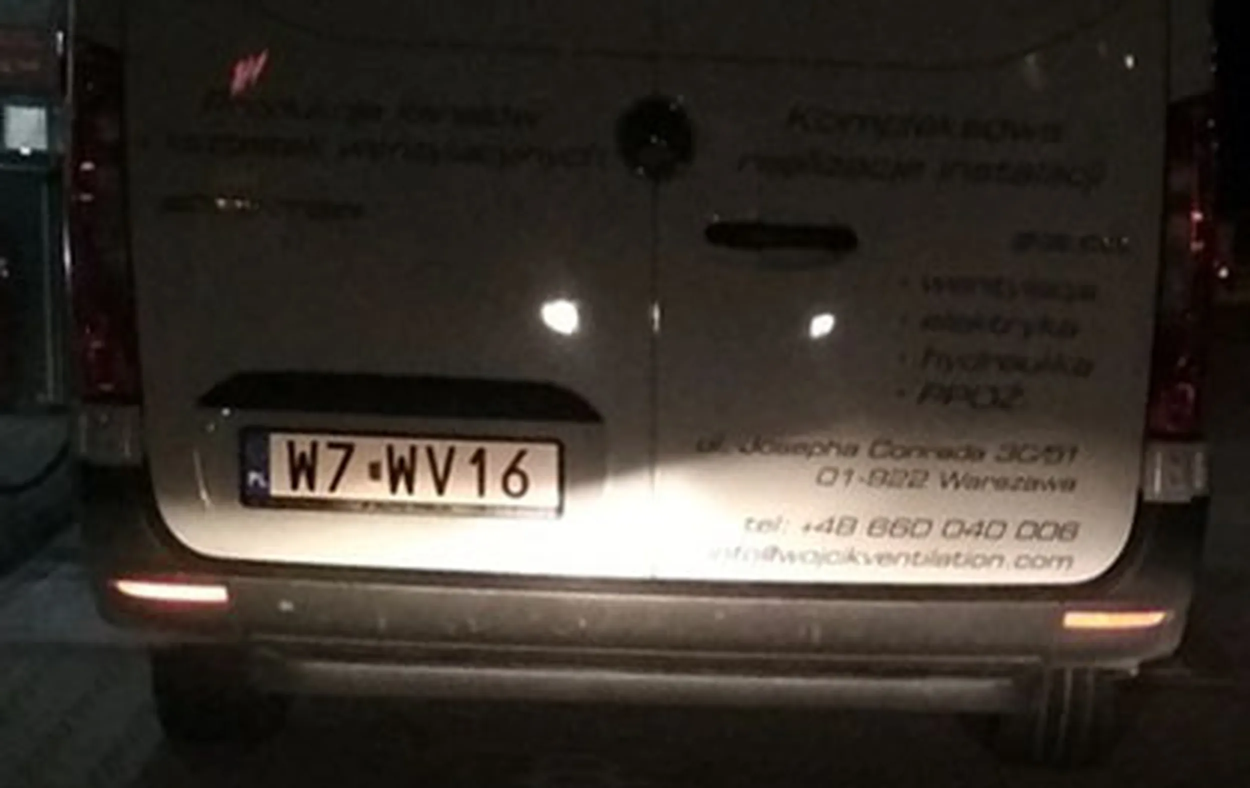 Fajny numer, blacha W7 WV16