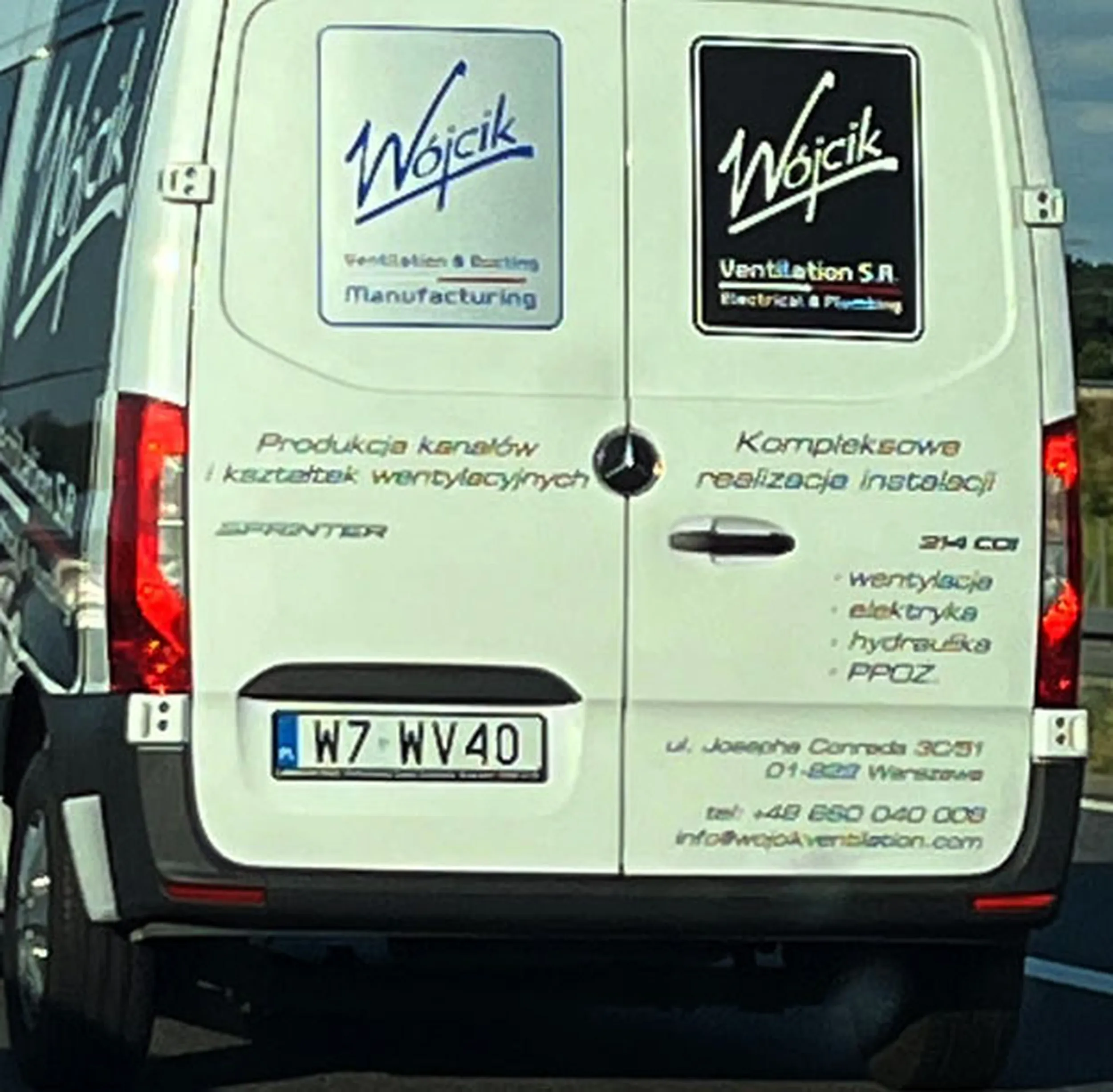 Fajny numer, blacha W7 WV40