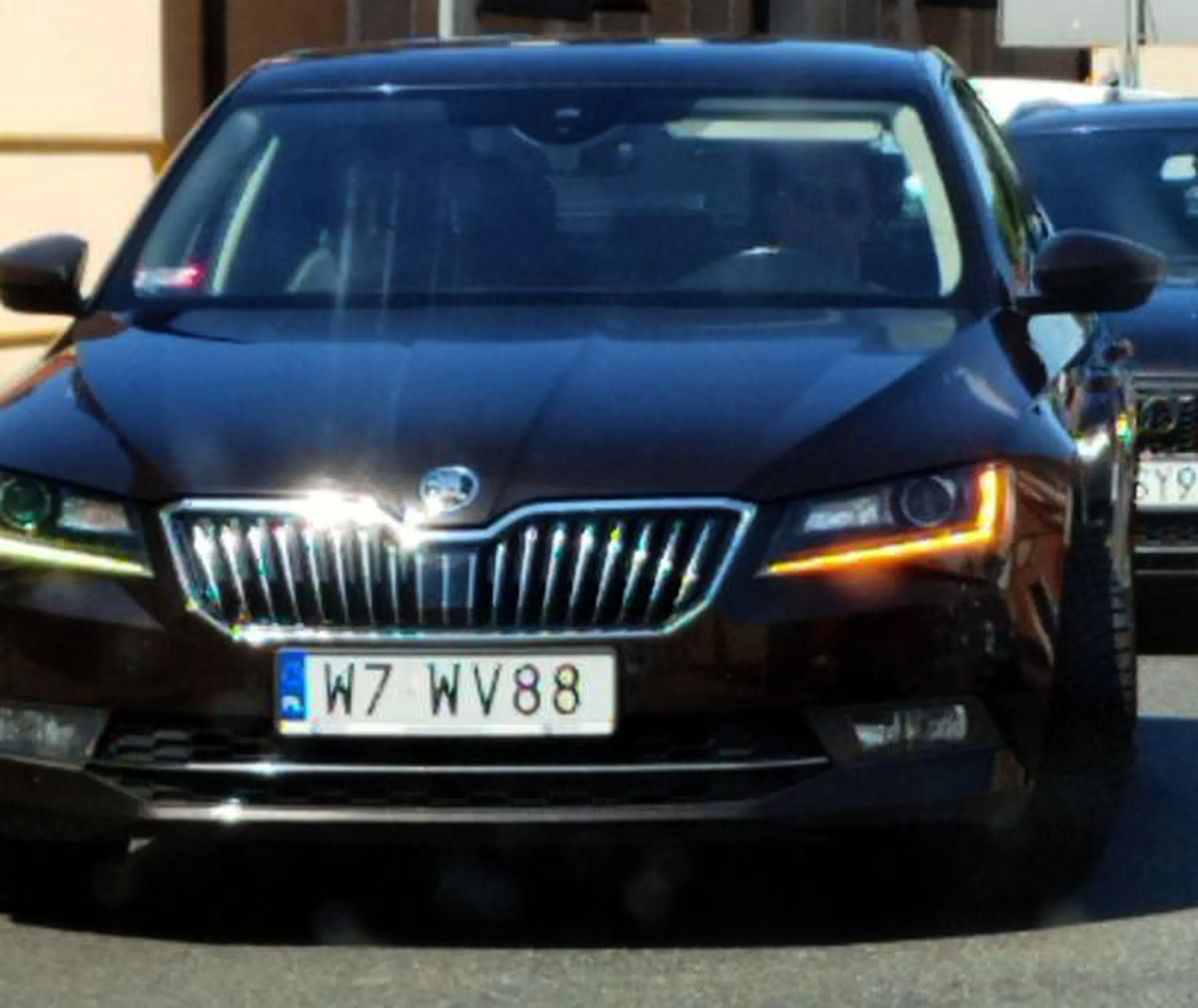 Fajny numer, blacha W7 WV88