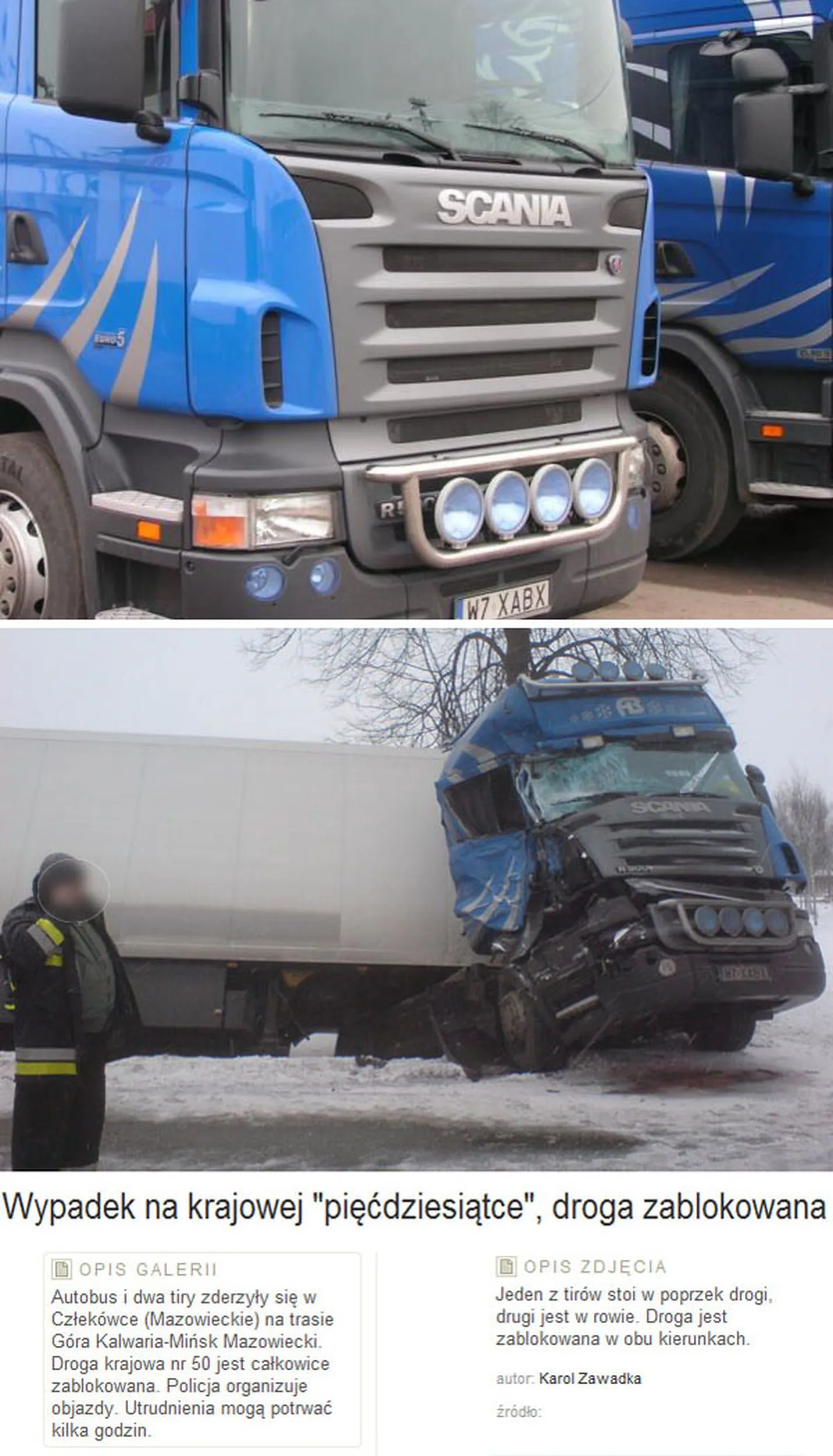 Fajny numer, blacha W7 XABX