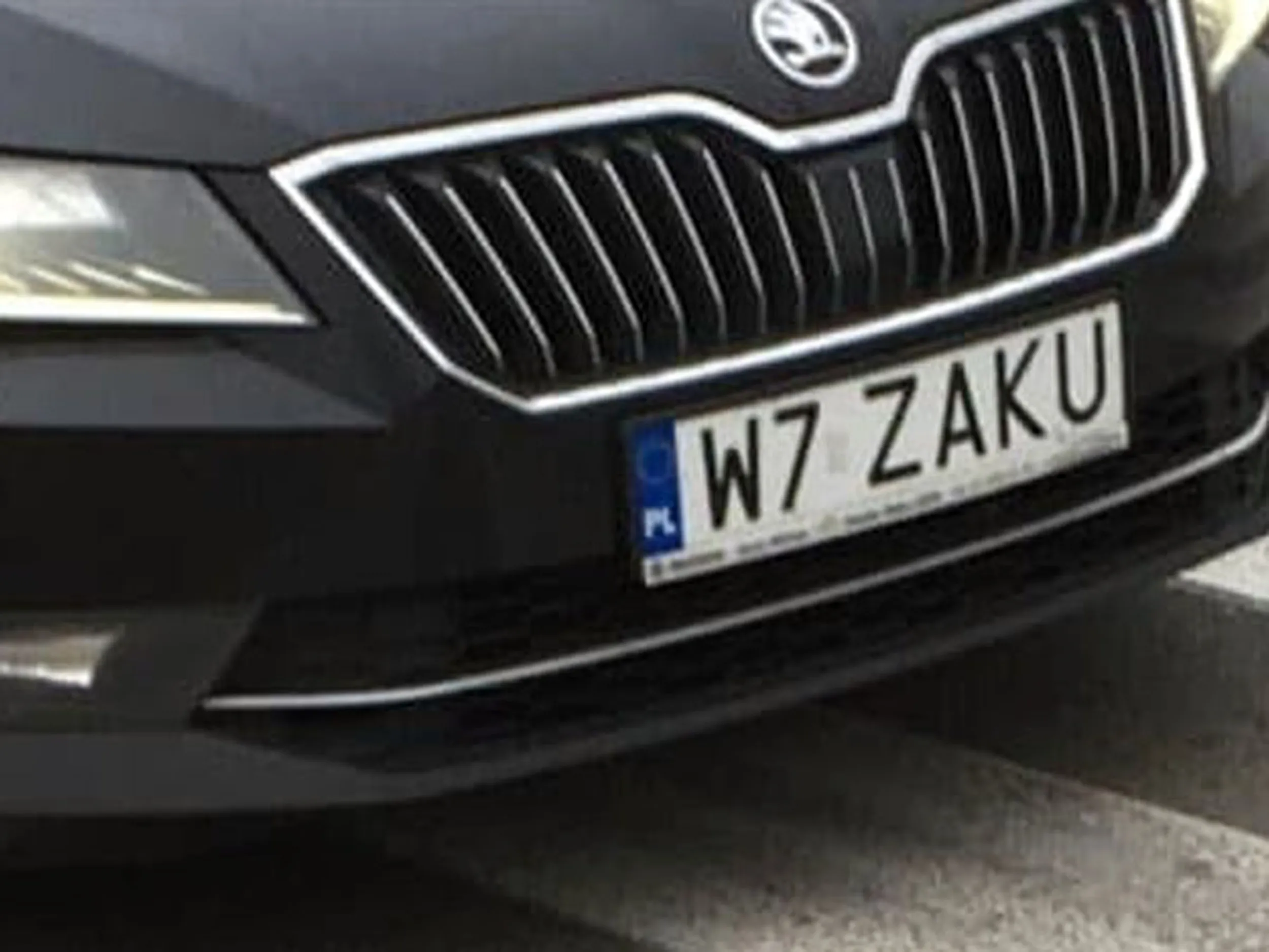 Fajny numer, blacha W7 ZAKU