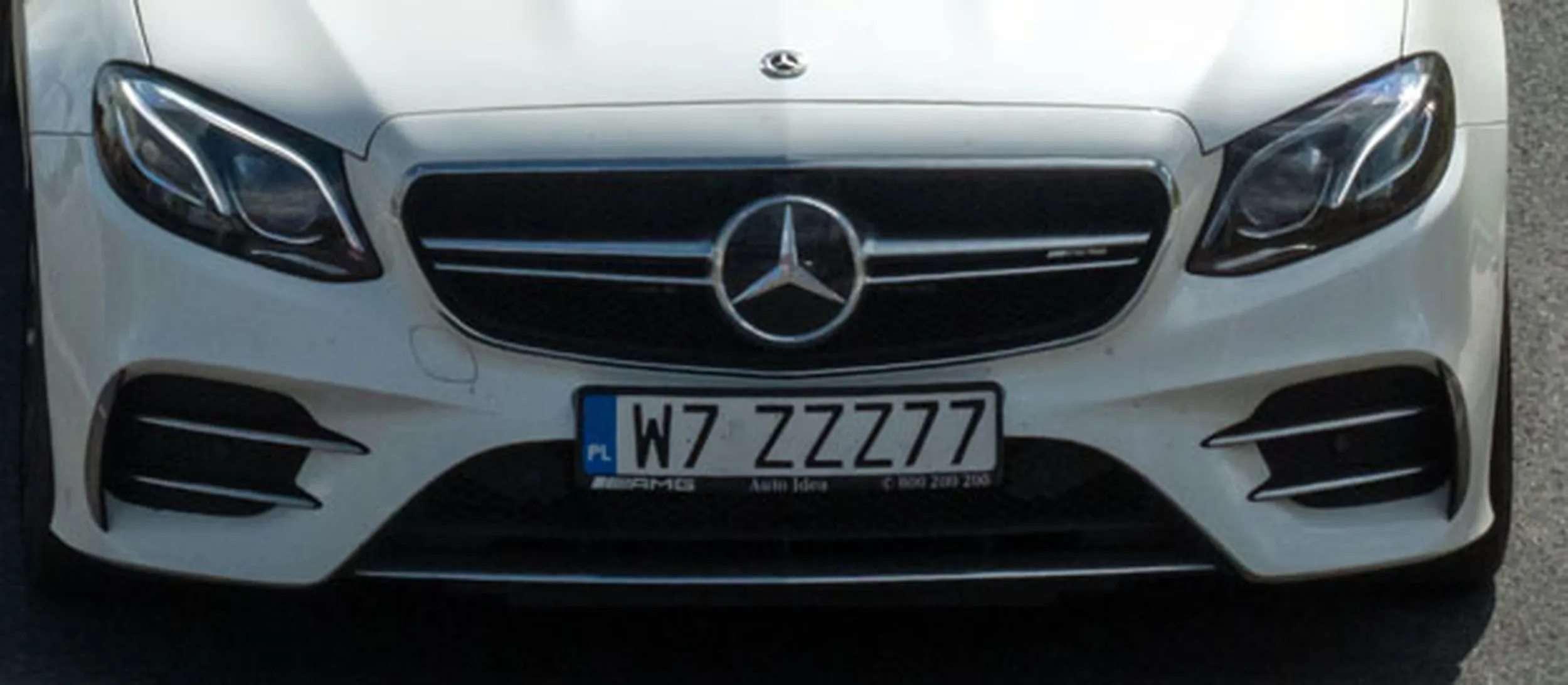 Fajny numer, blacha W7 ZZZ77