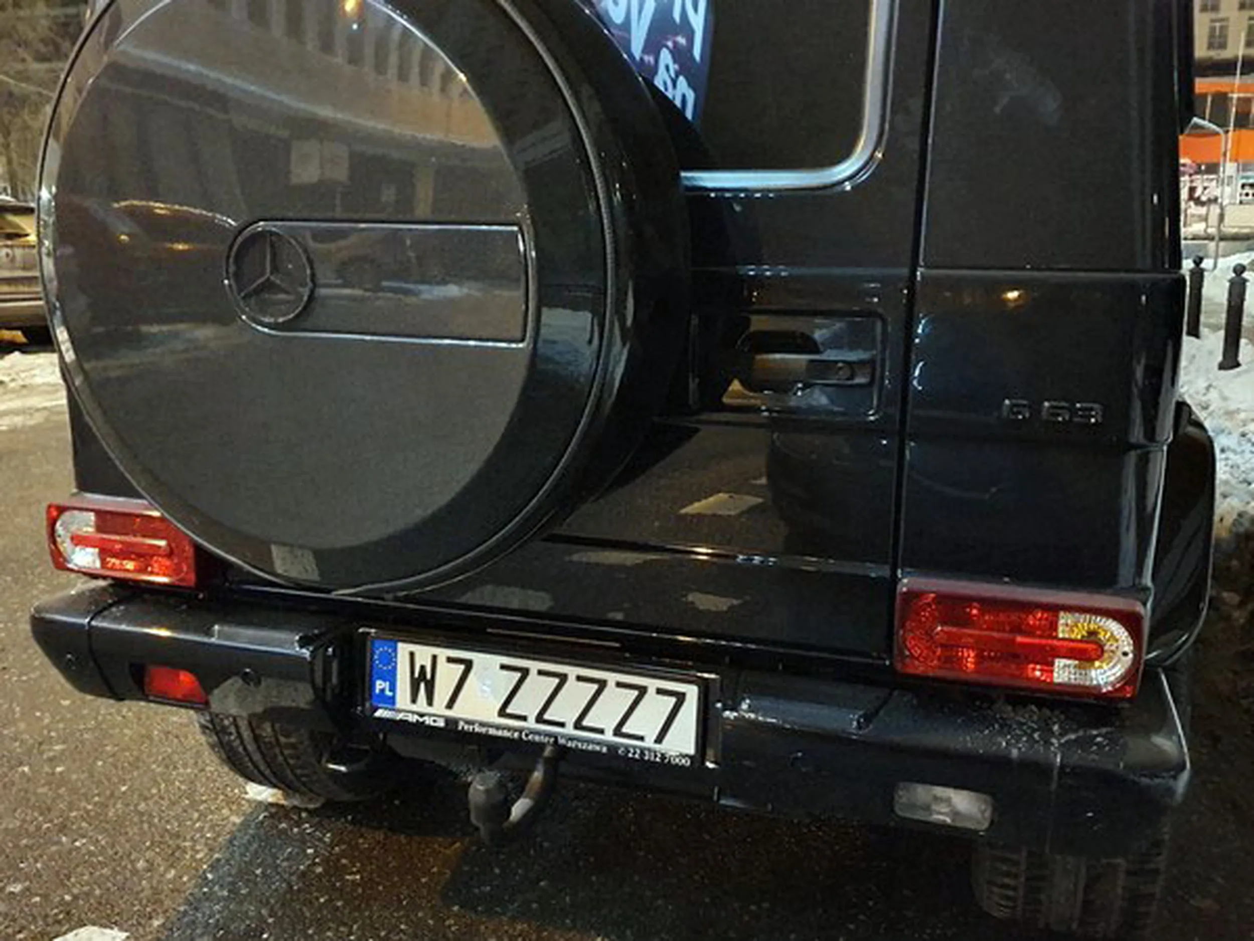 Fajny numer, blacha W7 ZZZZ7