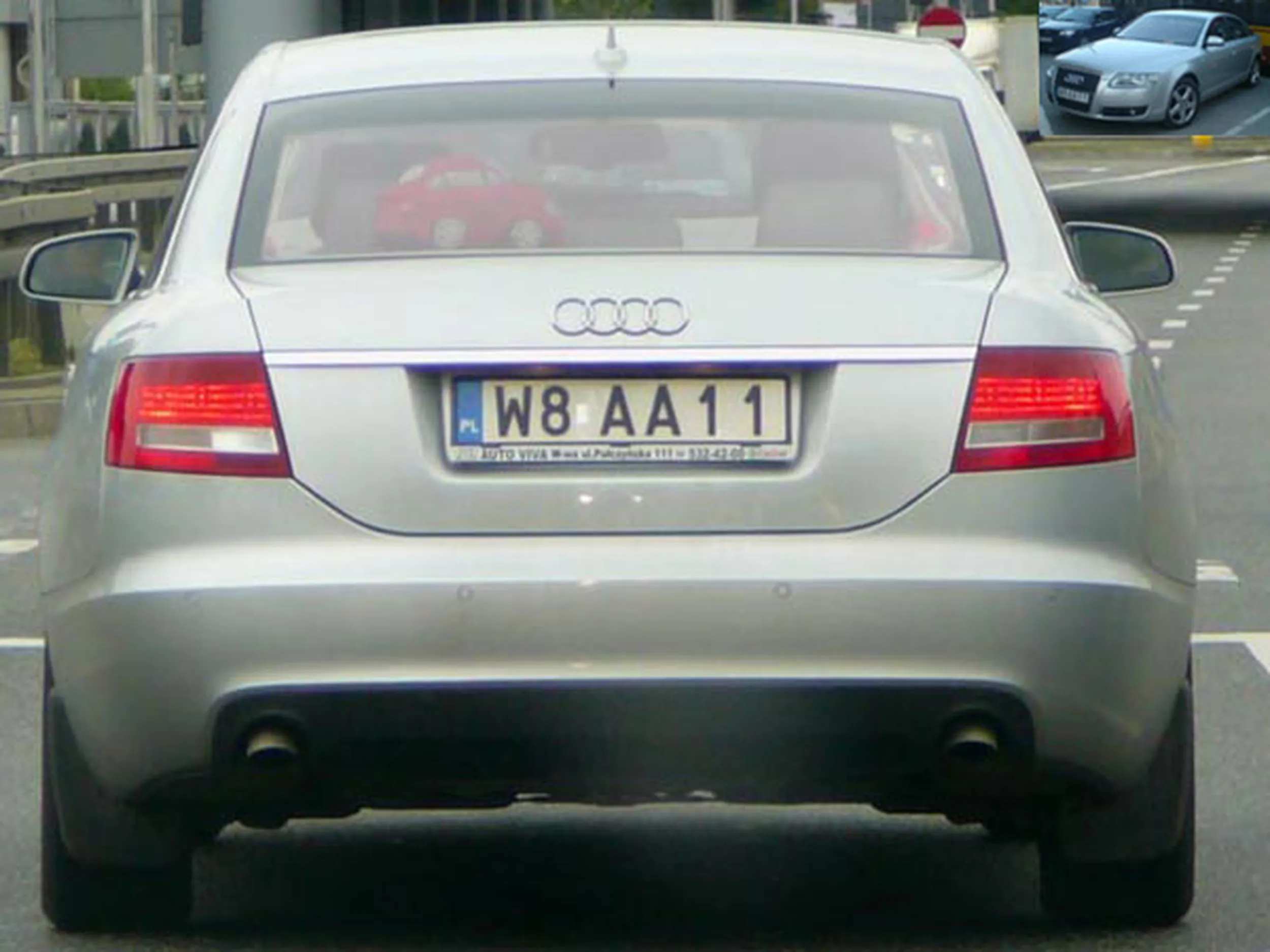 Fajny numer, blacha W8 AA11