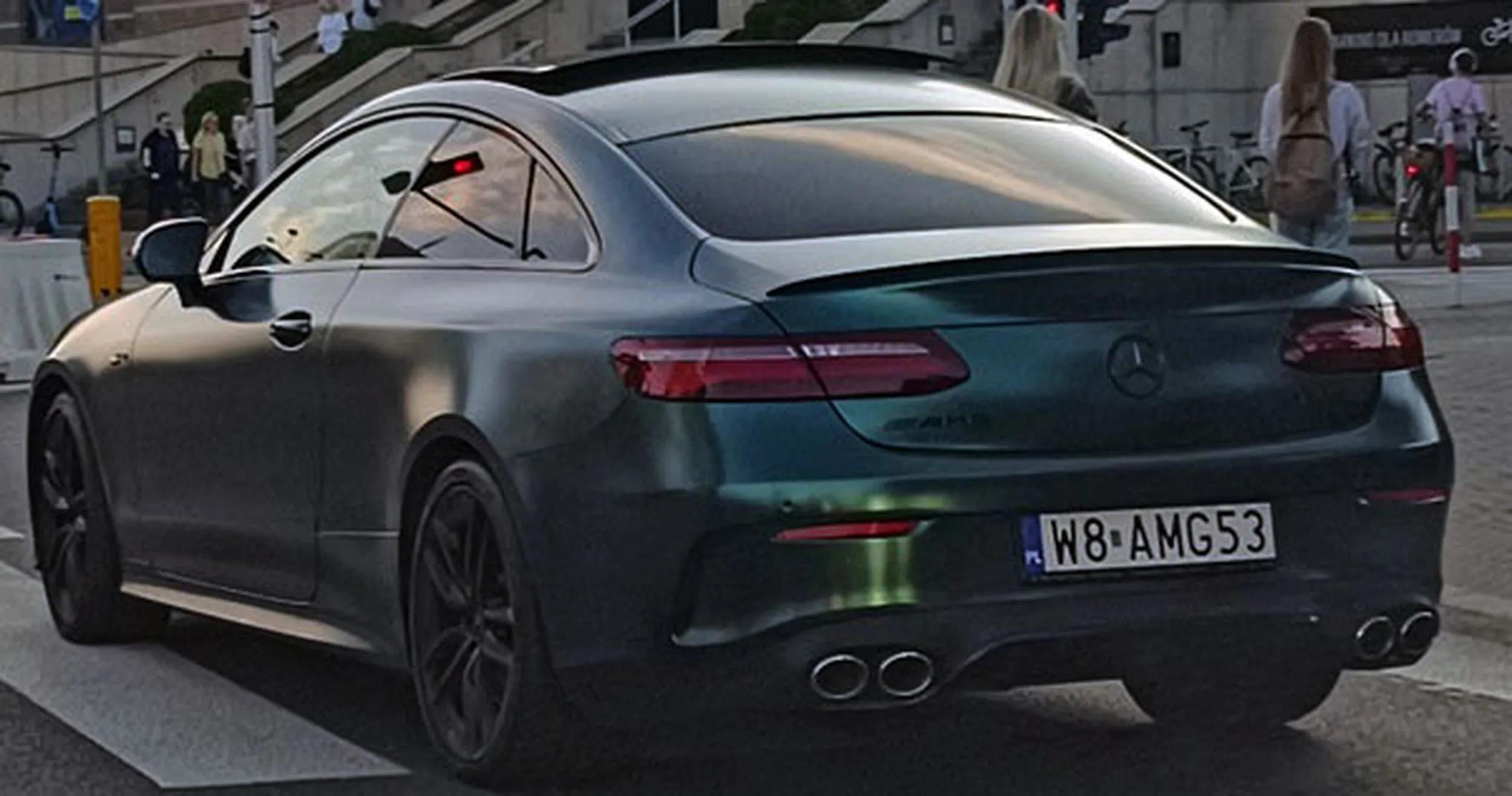 Fajny numer, blacha W8 AMG53