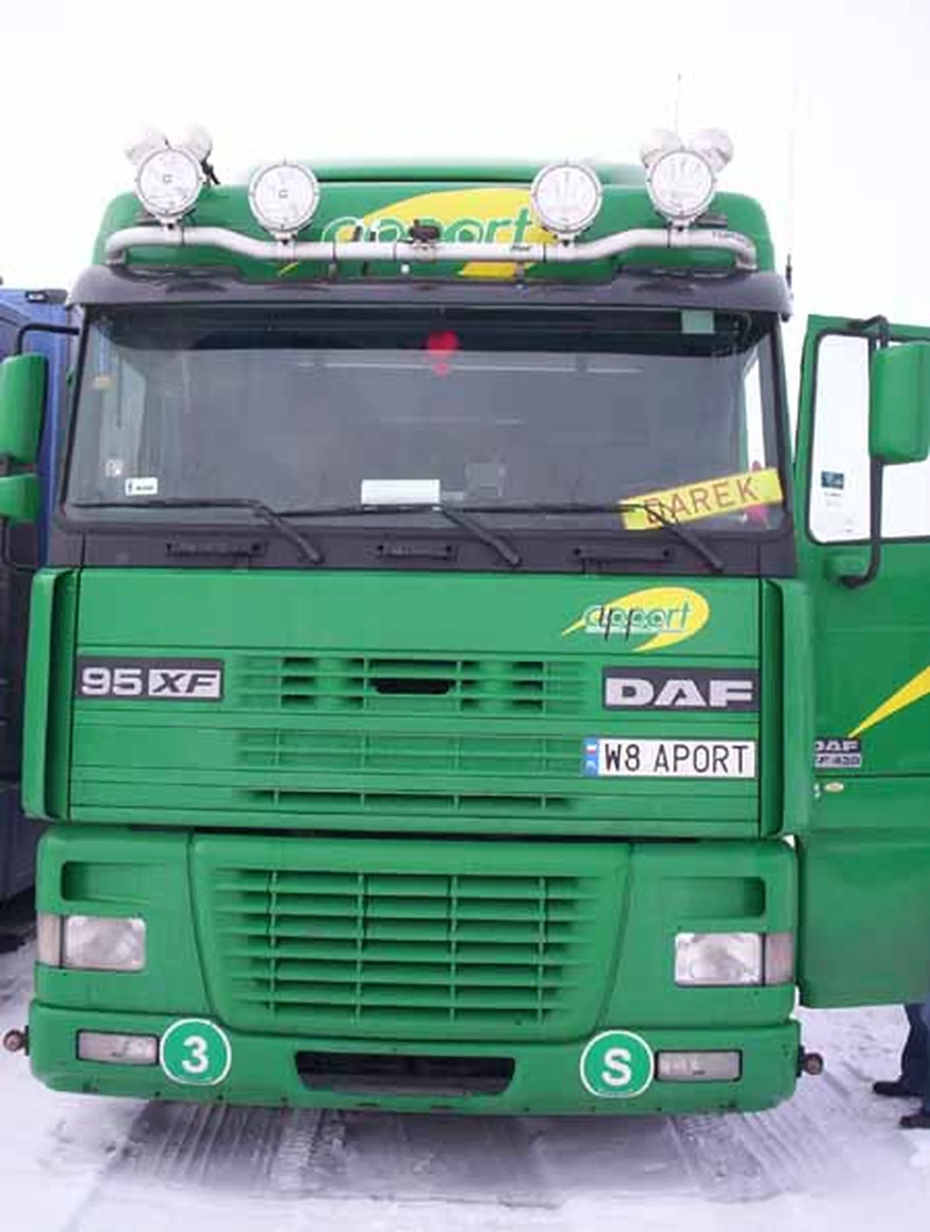 Fajny numer, blacha W8 APORT