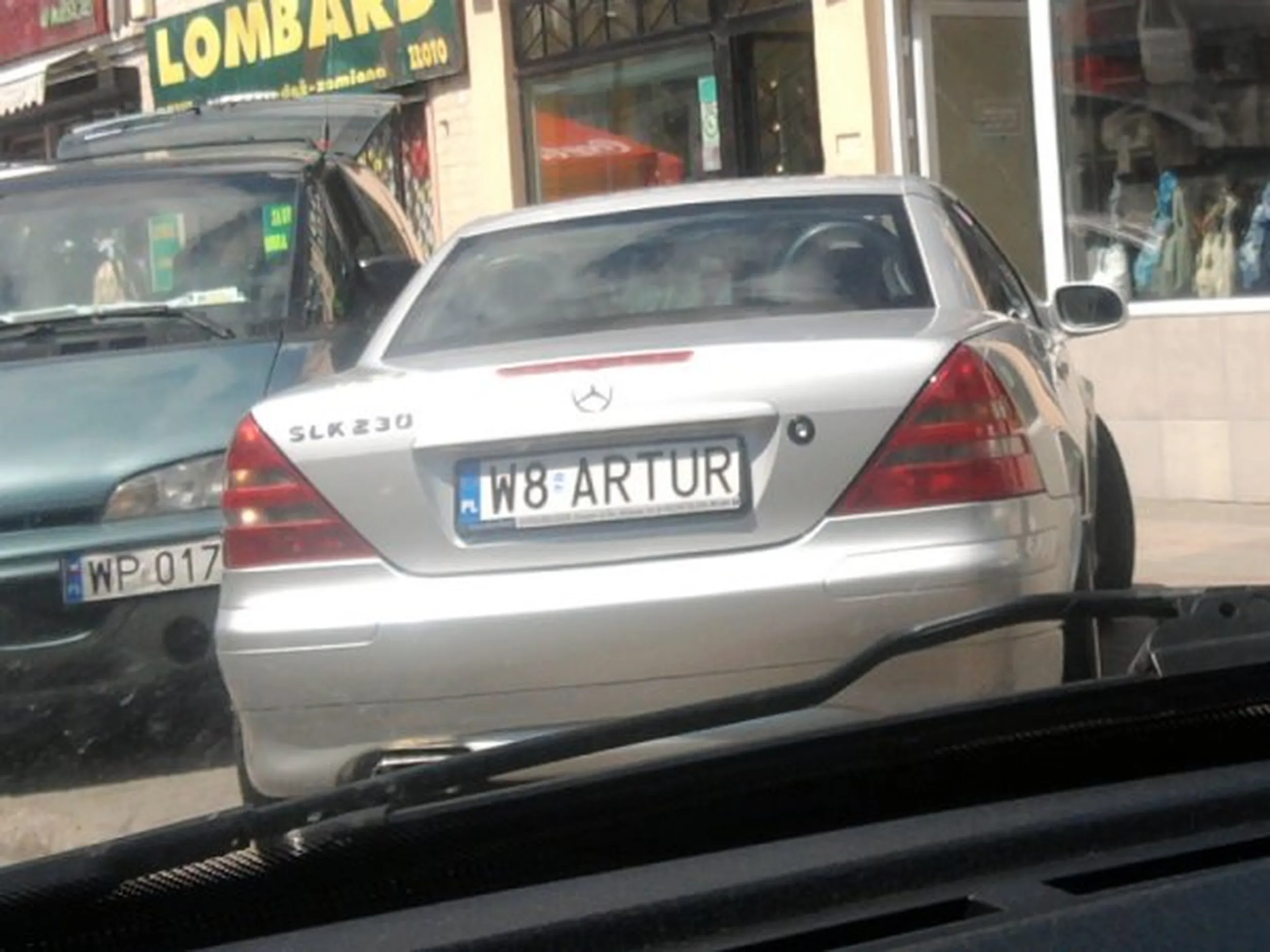 Fajny numer, blacha W8 ARTUR