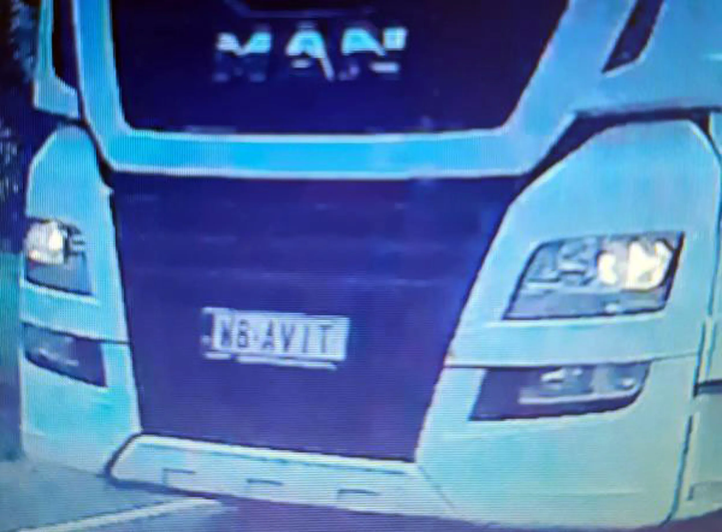 Fajny numer, blacha W8 AVIT