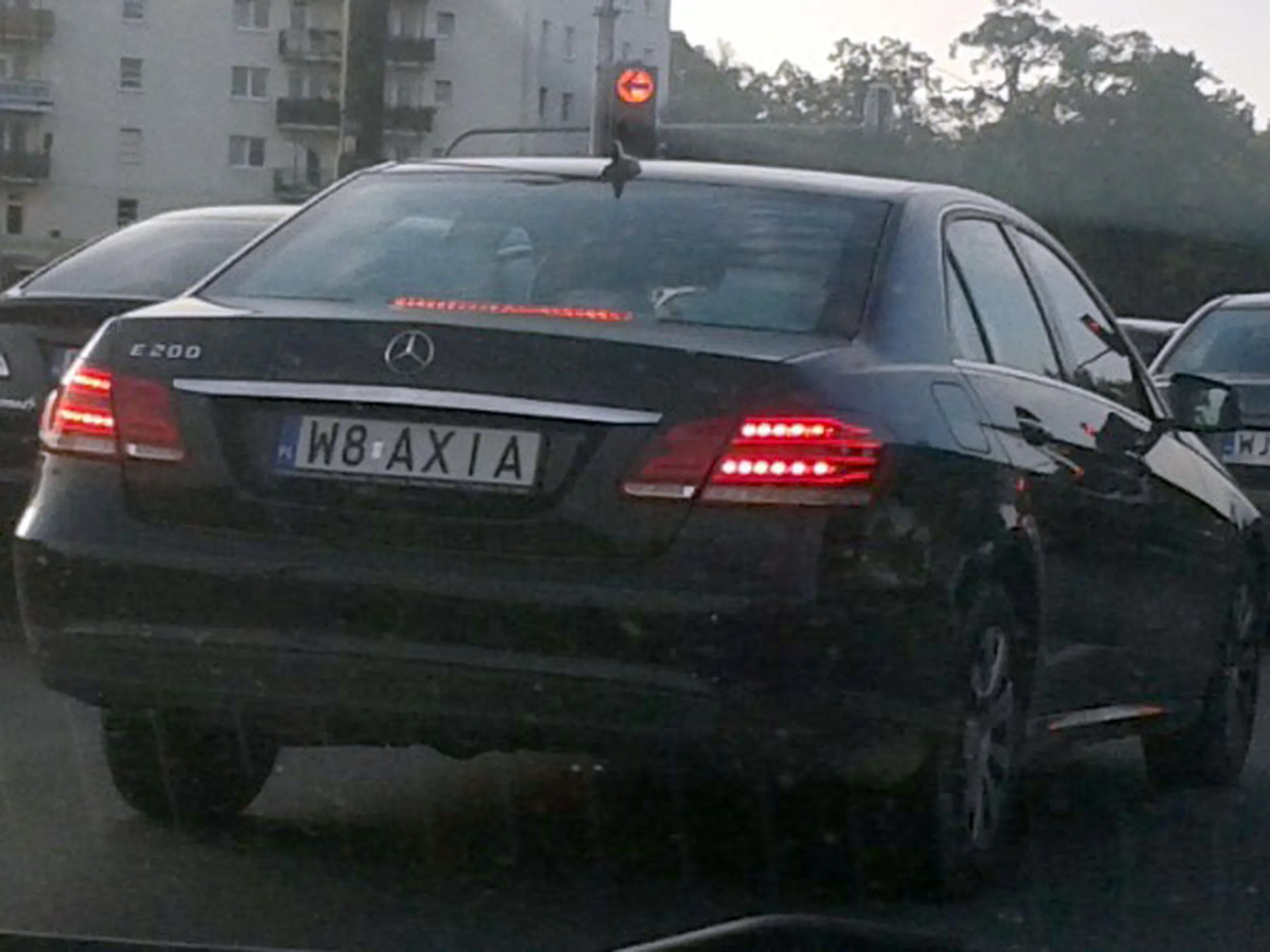 Fajny numer, blacha W8 AXIA