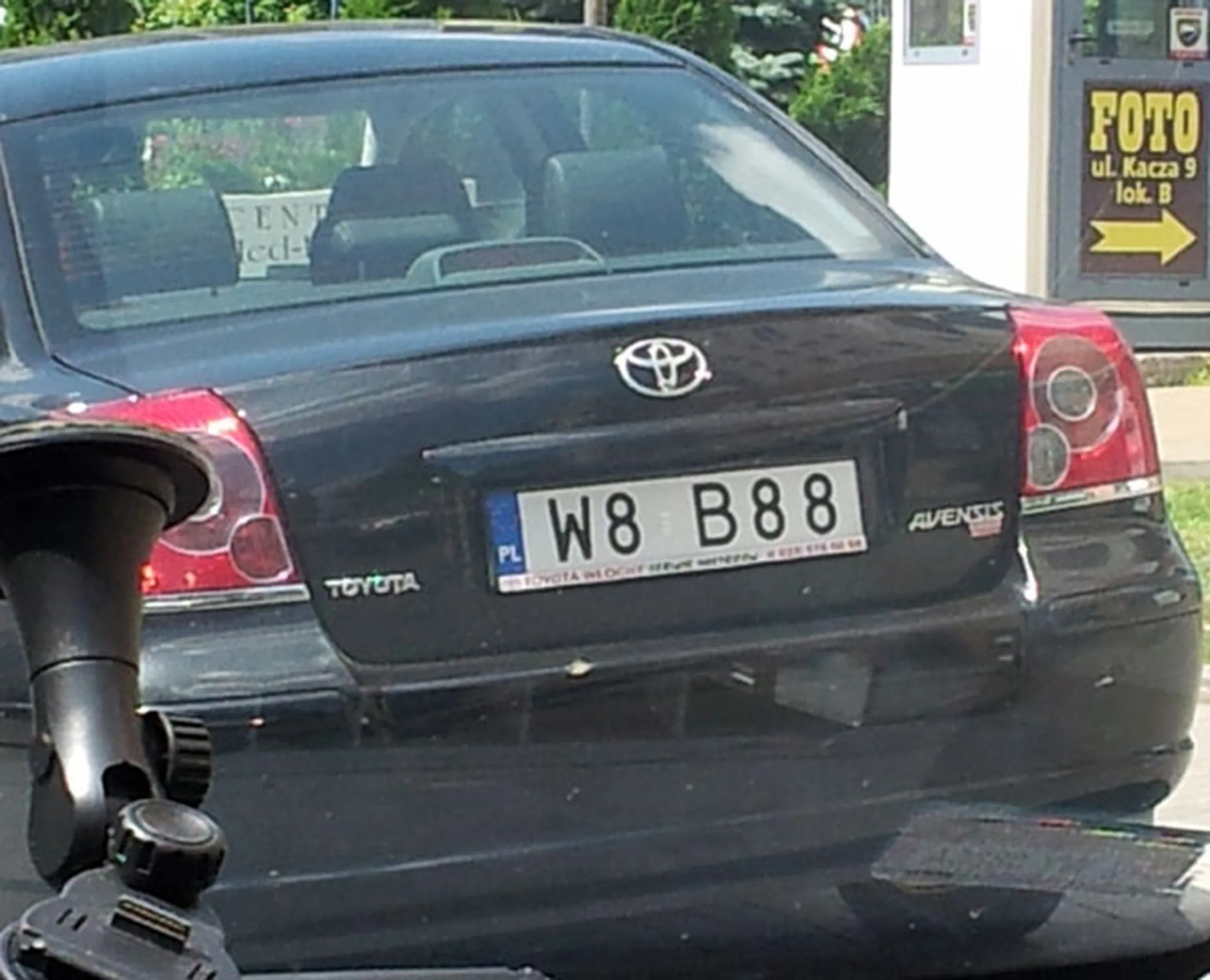 Fajny numer, blacha W8 B88