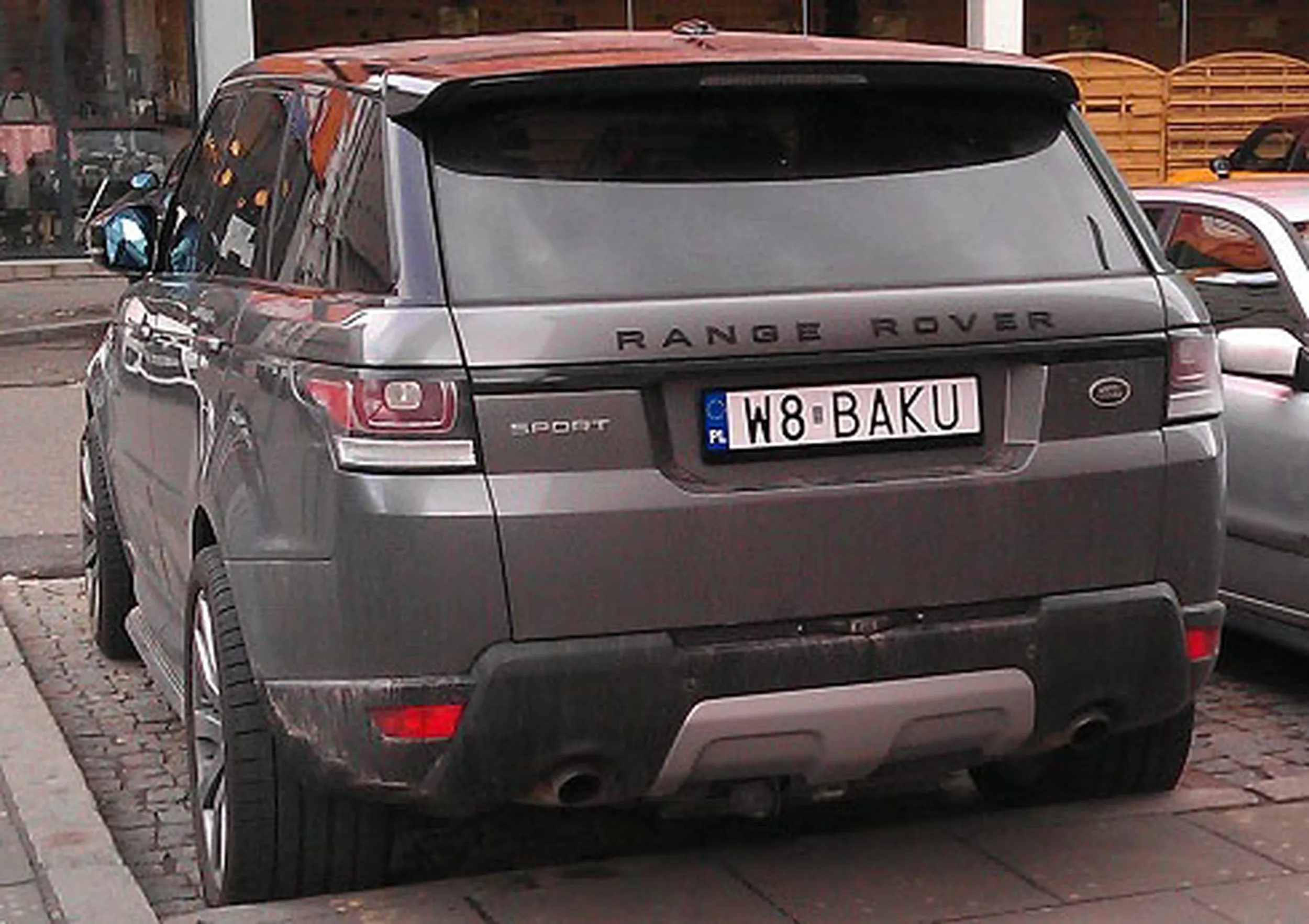 Fajny numer, blacha W8 BAKU