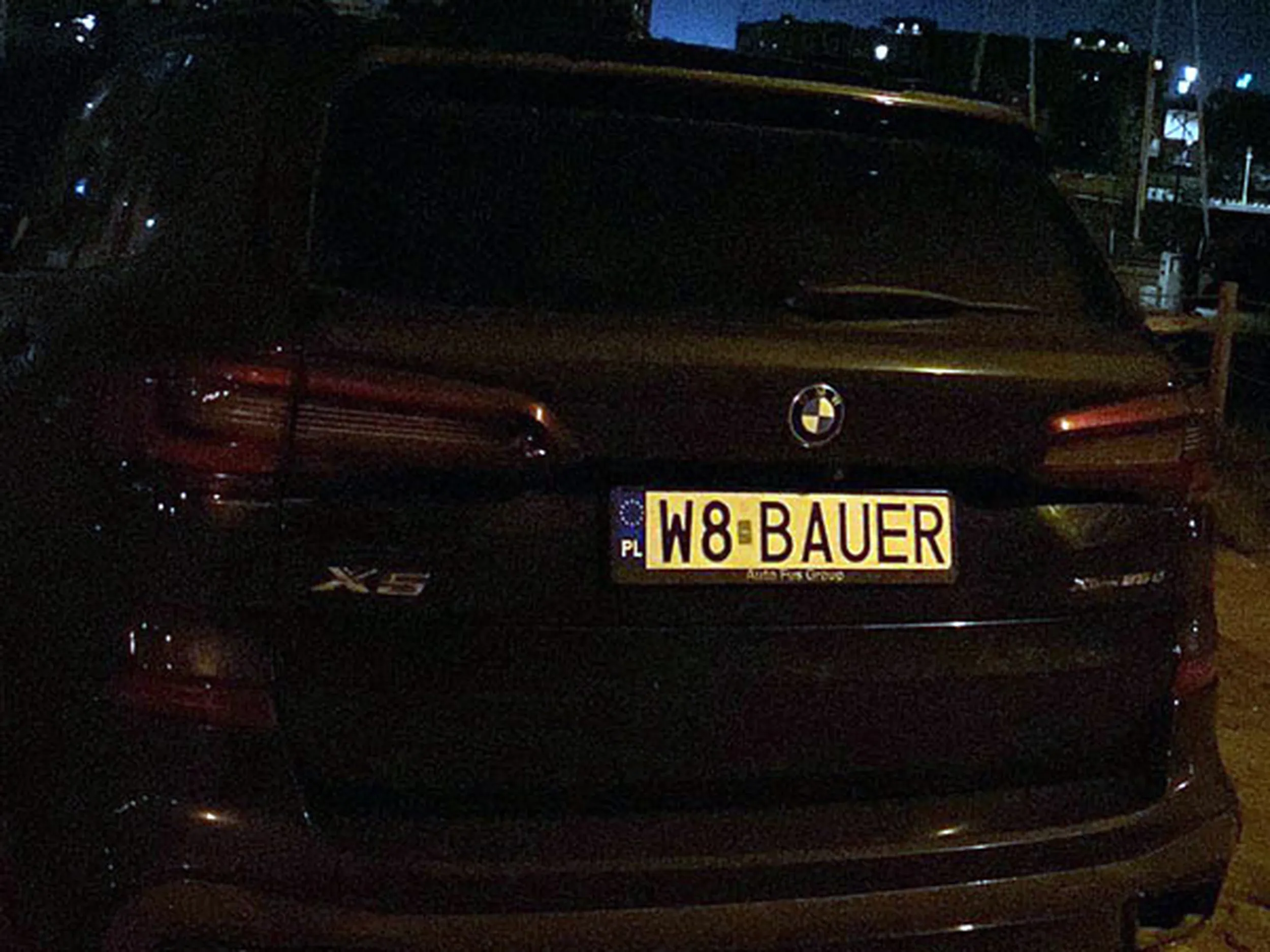 Fajny numer, blacha W8 BAUER