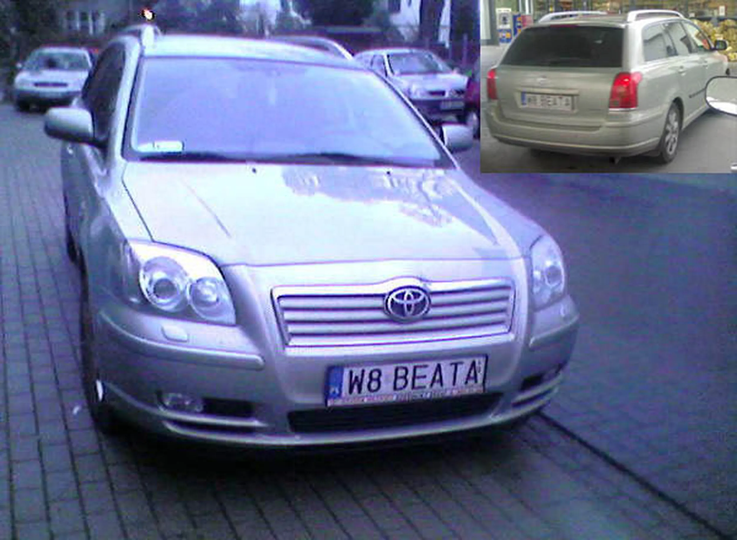 Fajny numer, blacha W8 BEATA