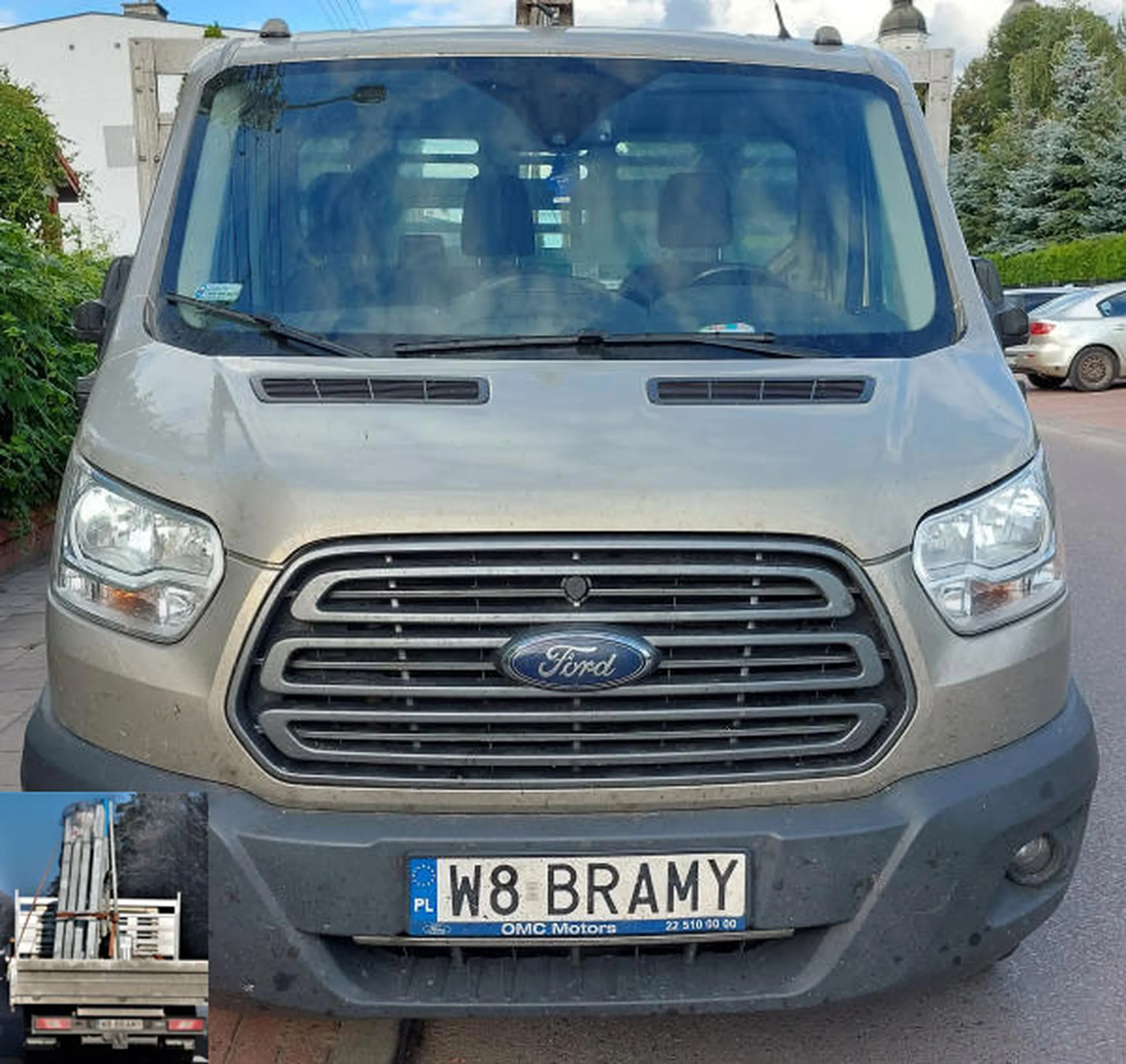 Fajny numer, blacha W8 BRAMY