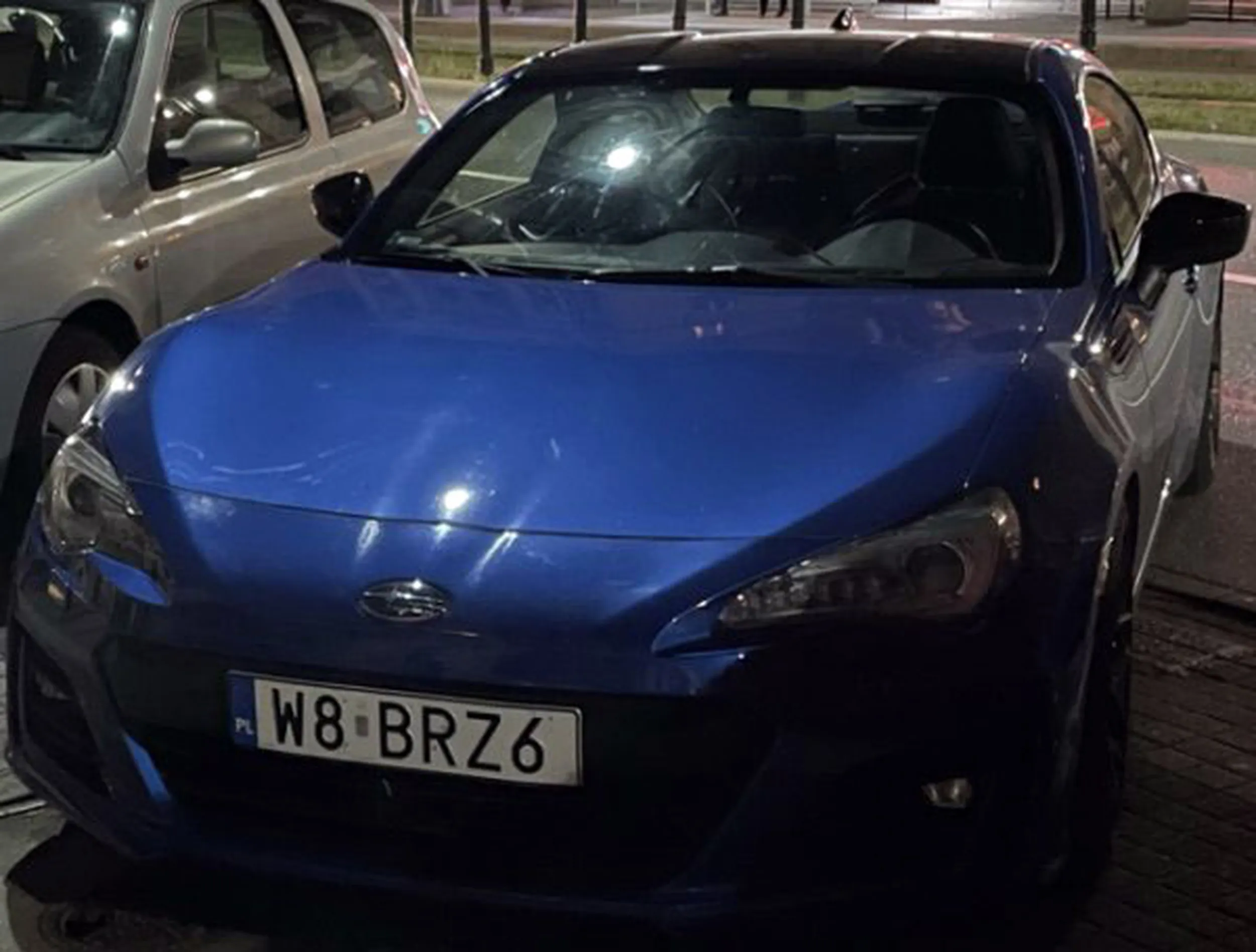 Fajny numer, blacha W8 BRZ6