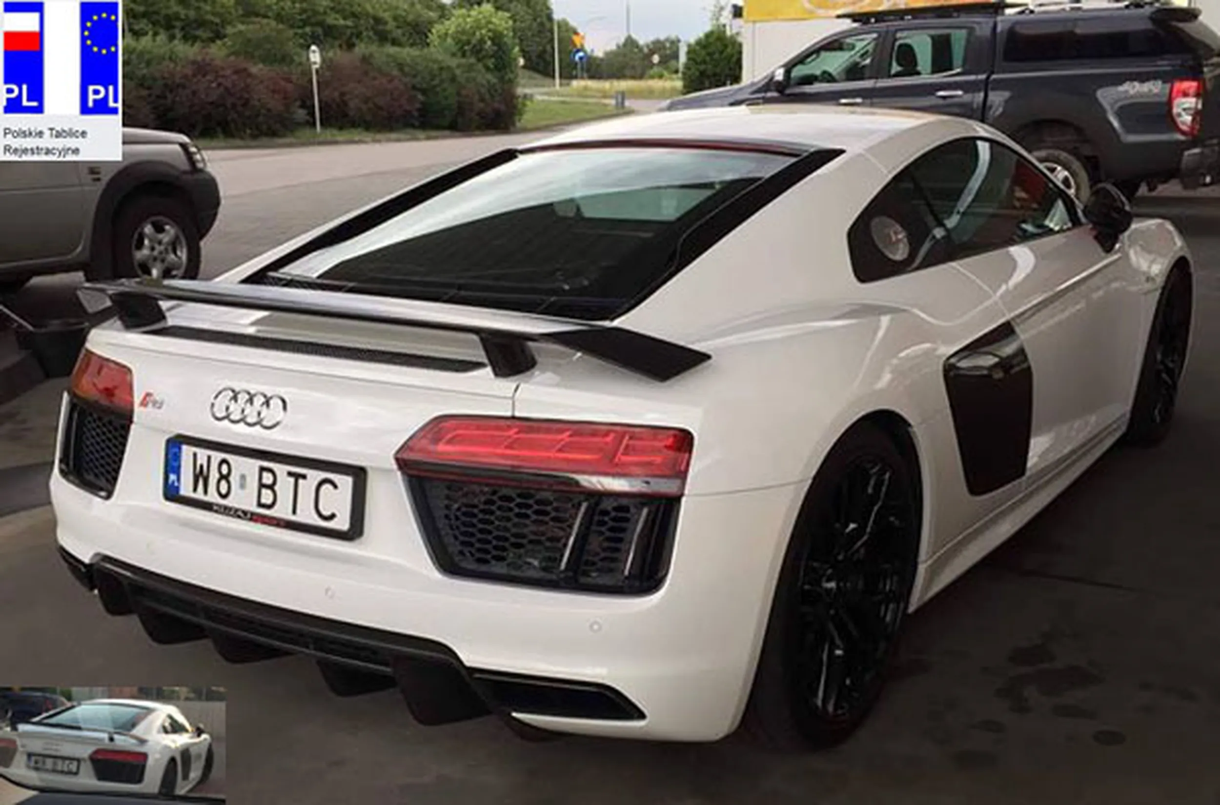 Fajny numer, blacha W8 BTC