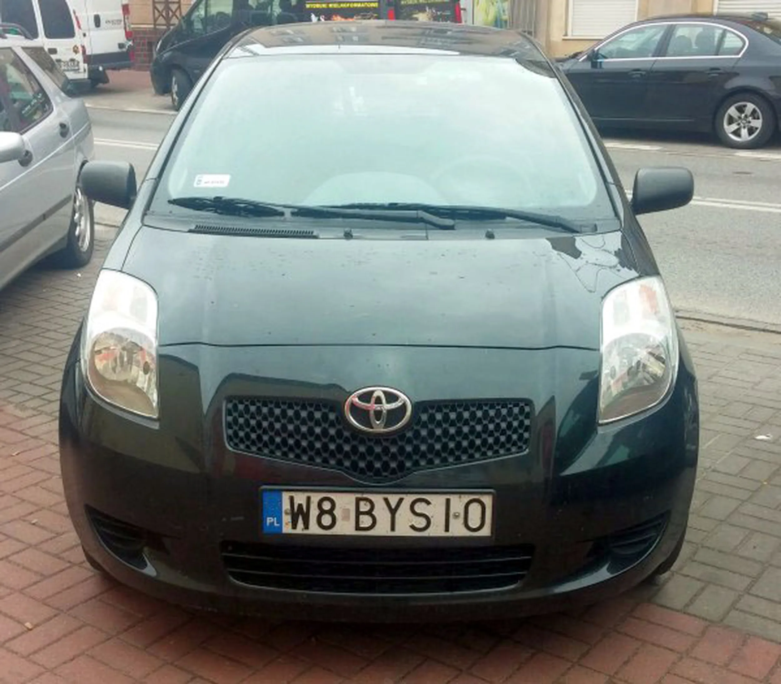 Fajny numer, blacha W8 BYSIO